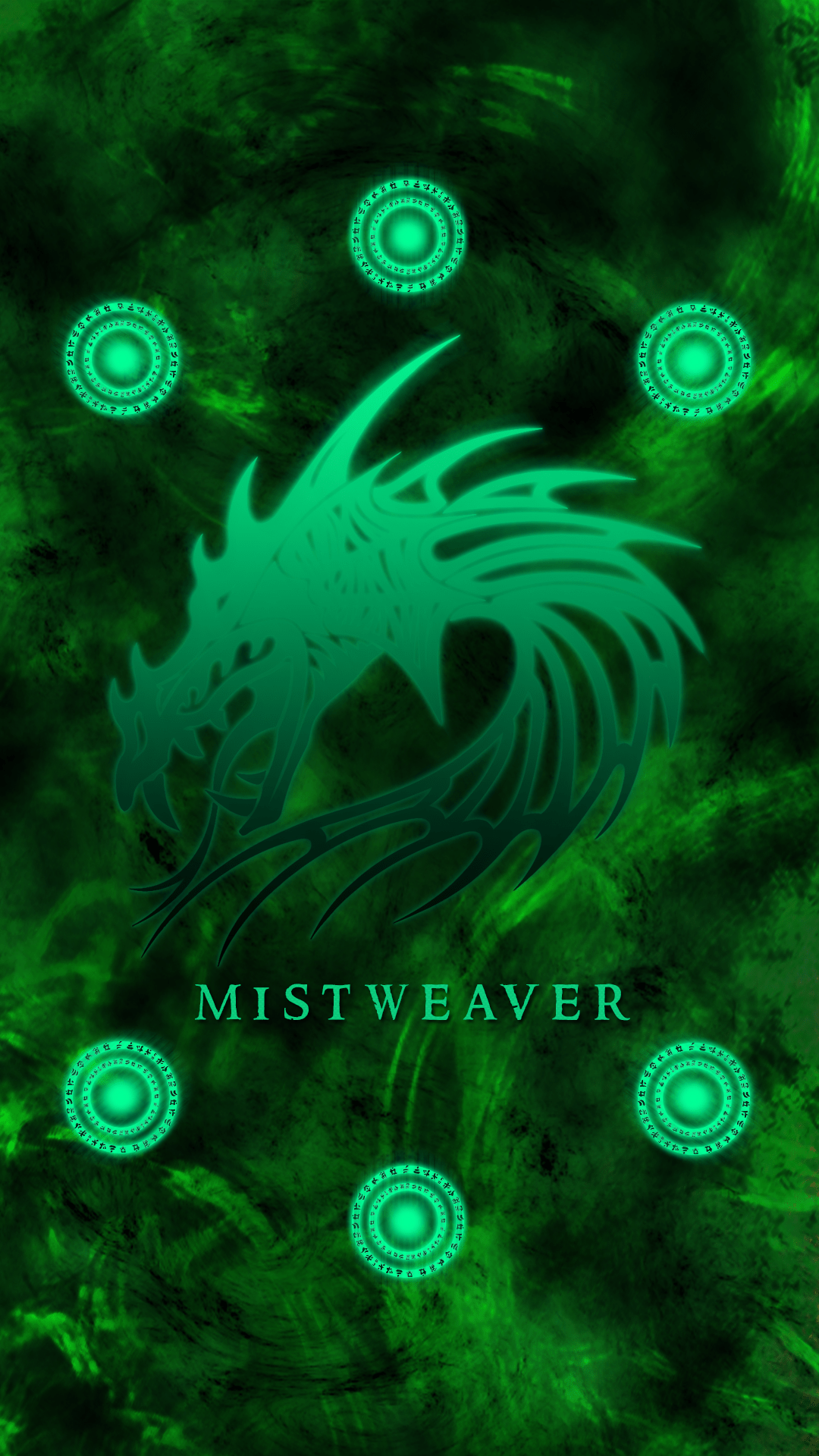 1080x1920 Mistweaver Phone Wallpaper I Made!