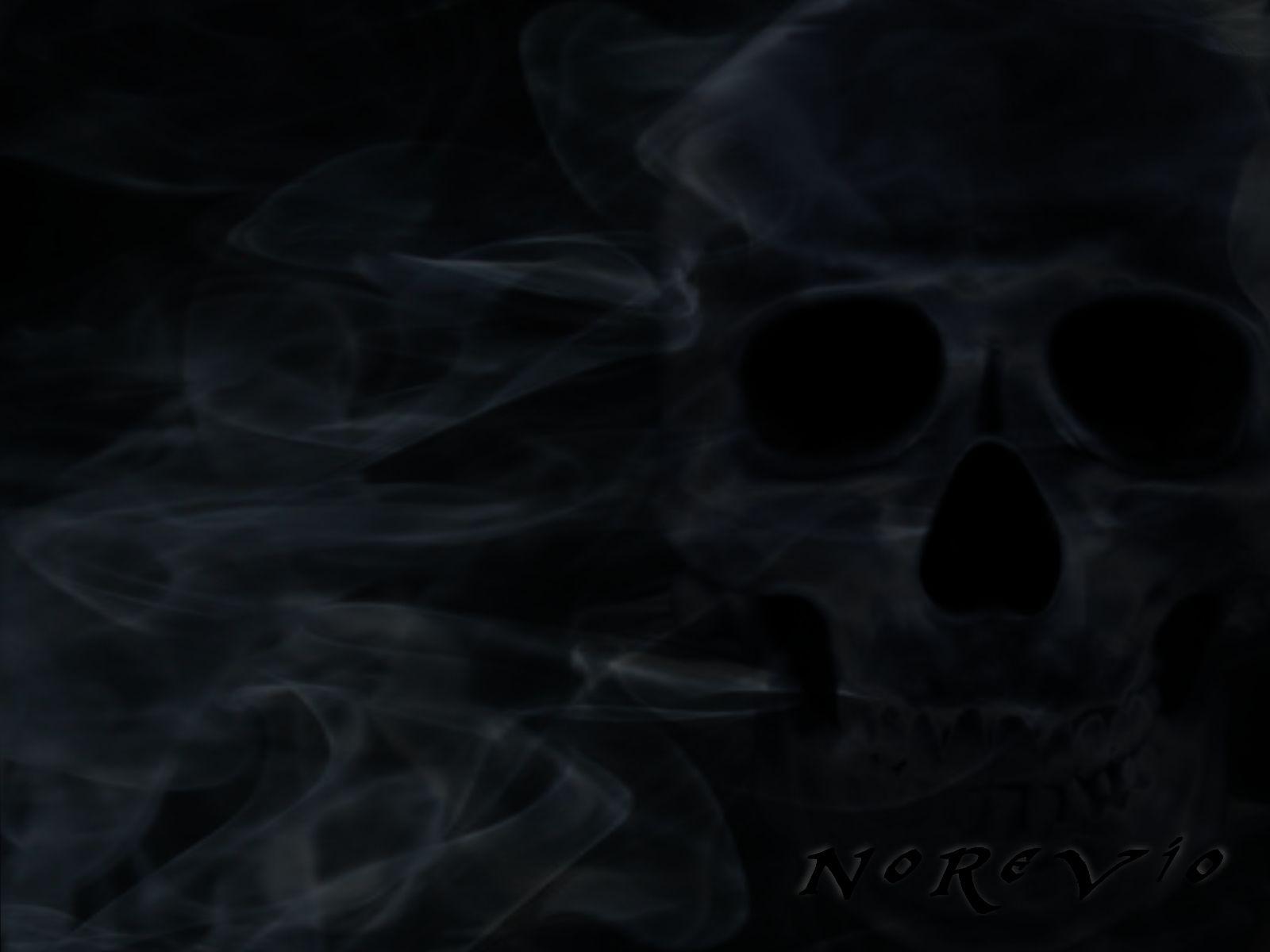 1600x1200 Black Smoke Background