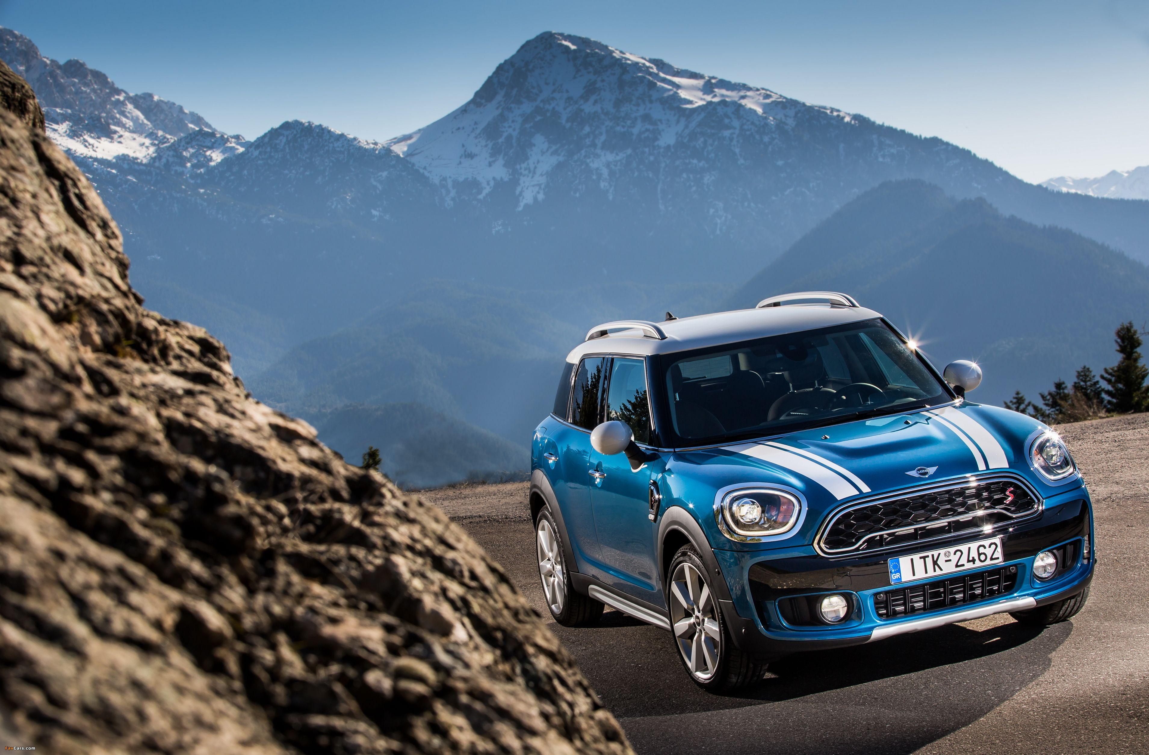 3818x2509 MINI Cooper S Countryman ALL4 Exterior Optic Pack (F60) 2017 wallpaper (3818x2509)