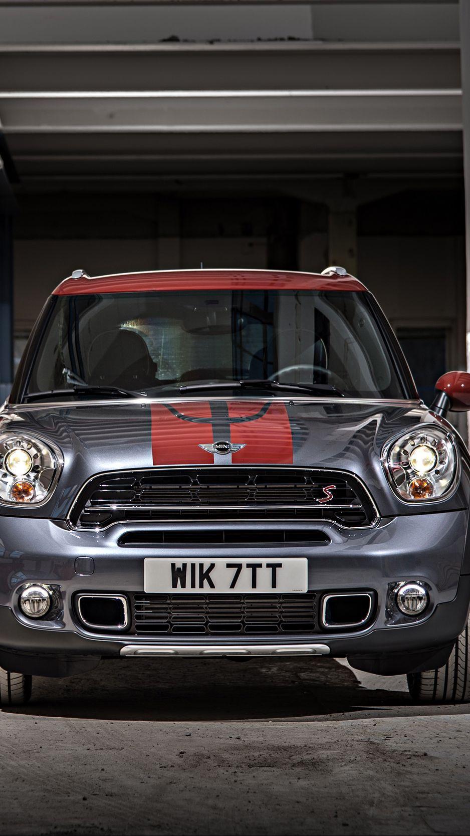 938x1668 Download Wallpaper 938x1668 Mini Cooper, Countryman, Park Lane, Front View Iphone 8 7 6s 6 For Parallax HD Background