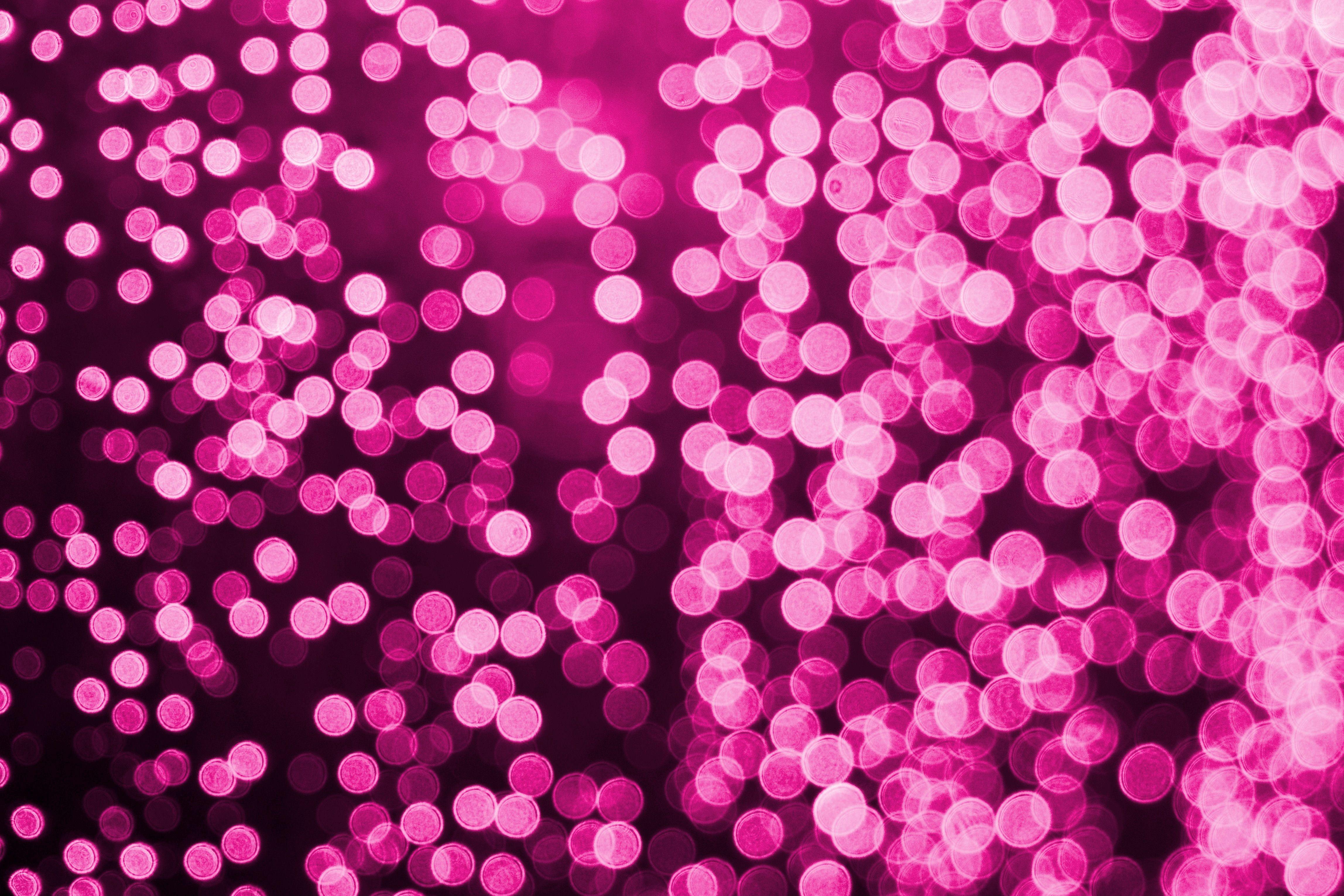 4591x3061 Bokeh Effect Pink Lights Celebrations 1600x900 Resolution HD 4k Wallpaper, Image, Background, Photo and Picture