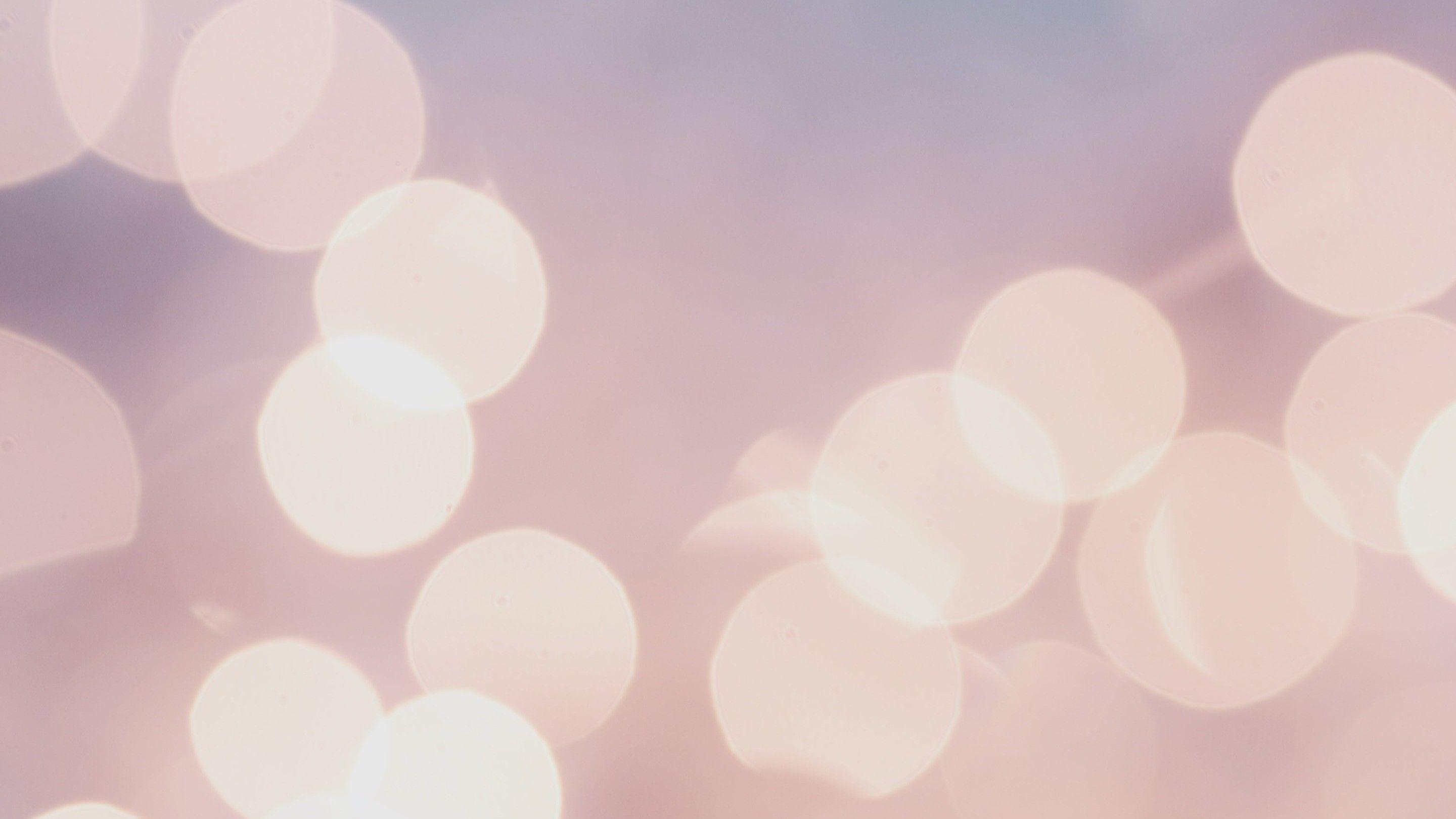 2880x1620 Bokeh Pink Circle Abstract Wallpaper