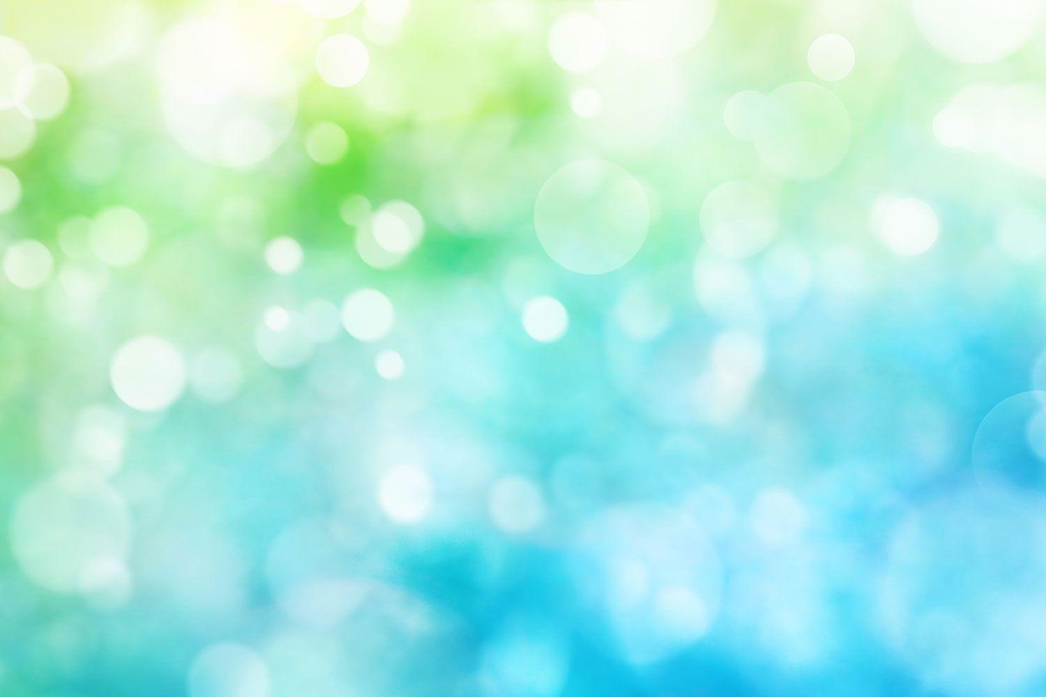 1500x1000 Green Blue Bokeh And Blue Bokeh