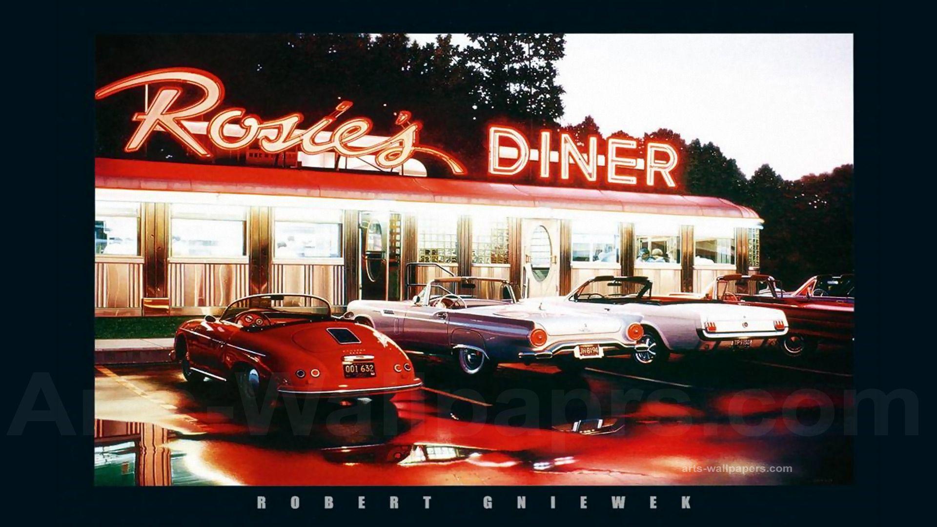 1920x1080 Woof Vintage Diner Wallpaper Mario Brosscom's Wallpaper Desktop HD Wallpaper
