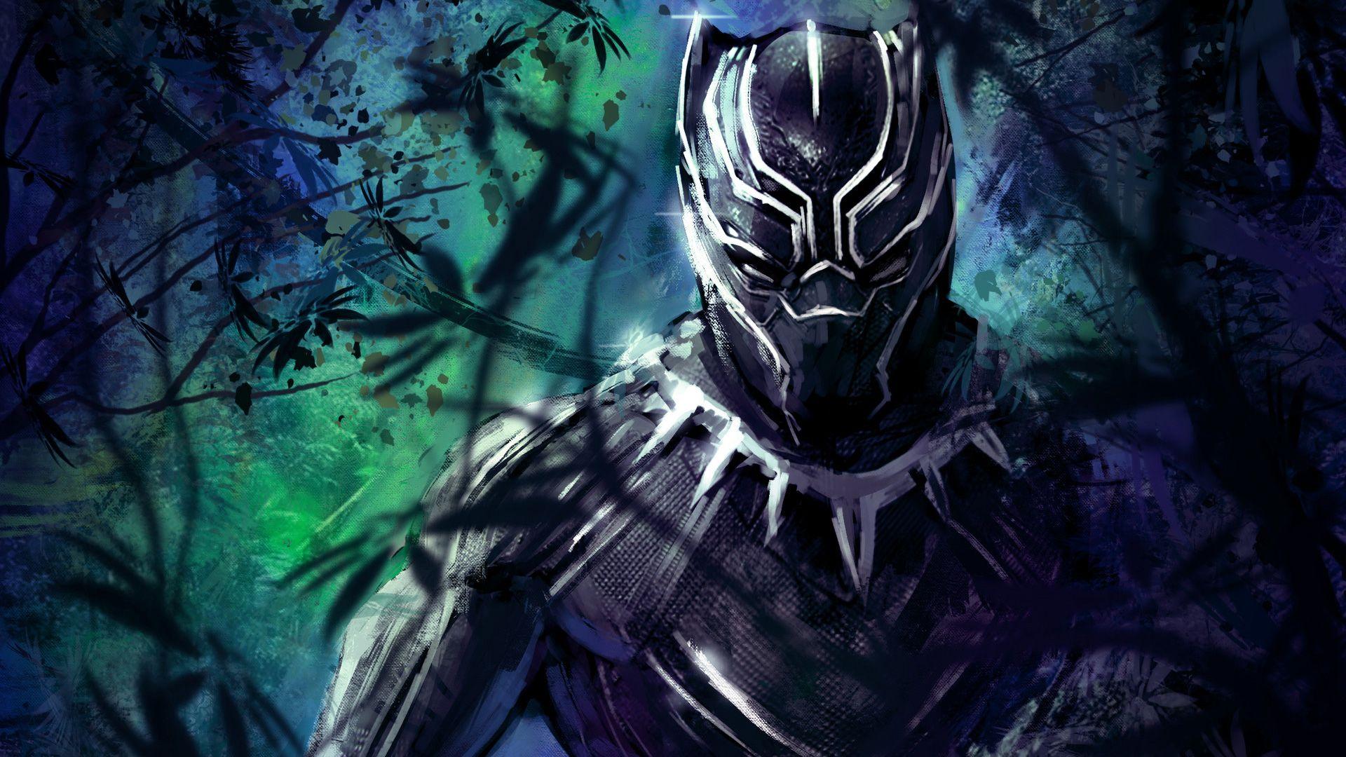 1920x1080 #black panther, #artwork, #hd, k, #artist, #artwork, #artstation, #superheroes. Mocah.org HD Desktop Wallpaper