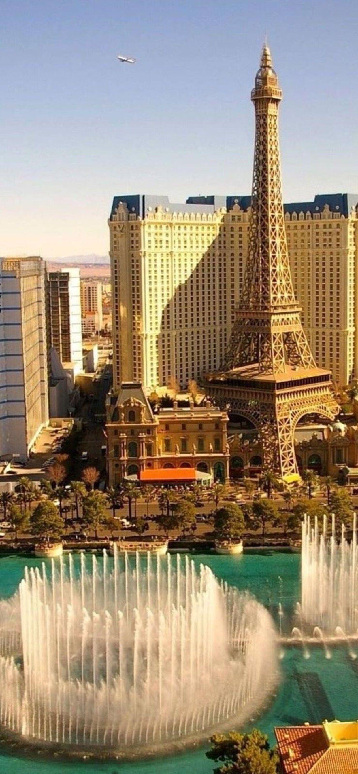 1242x2688 Las Vegas Fountains iPhone XS MAX HD 4k Wallpaper, Image, Background, Photo and Picture