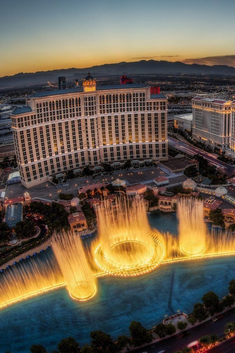 800x1200 Download Wallpaper 800x1200 Las Vegas, Bellagio, Bellagio Hotel, Fountain, Panorama Iphone 4s 4 For Parallax HD Background