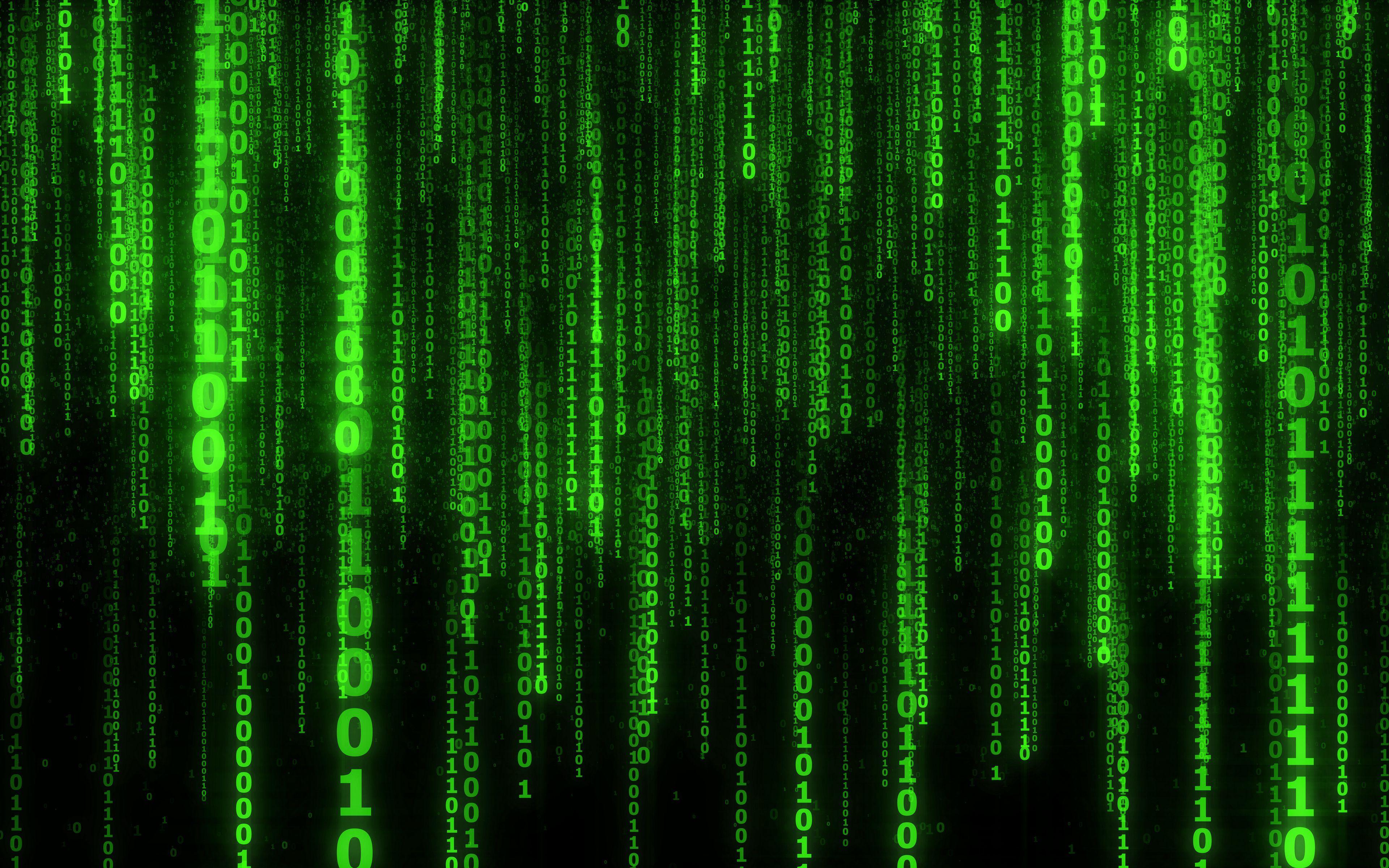 Green Binary Code Wallpapers - Top Free Green Binary Code Backgrounds -  WallpaperAccess