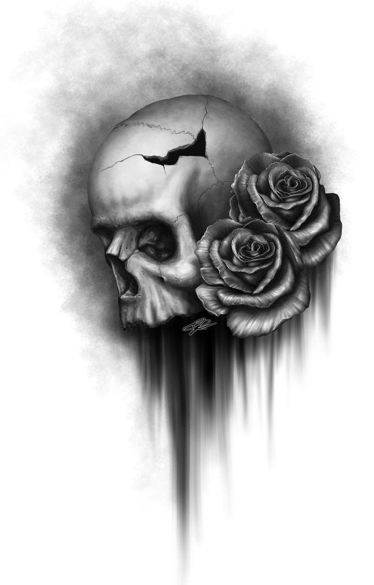 736x1153 Cool Skull paintings