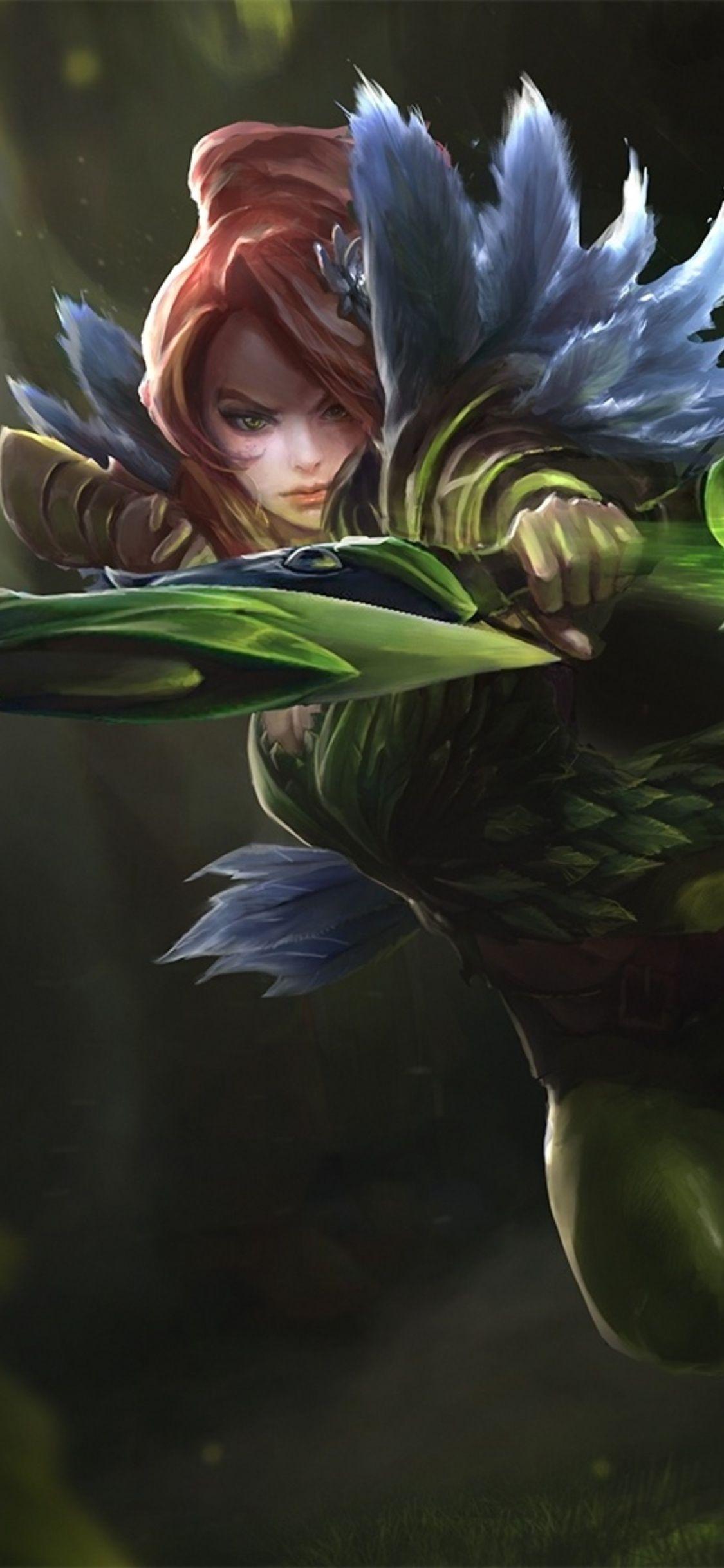 1125x2436 bimbit murah ada disini: iPhone Xs Dota 2 Wallpaper