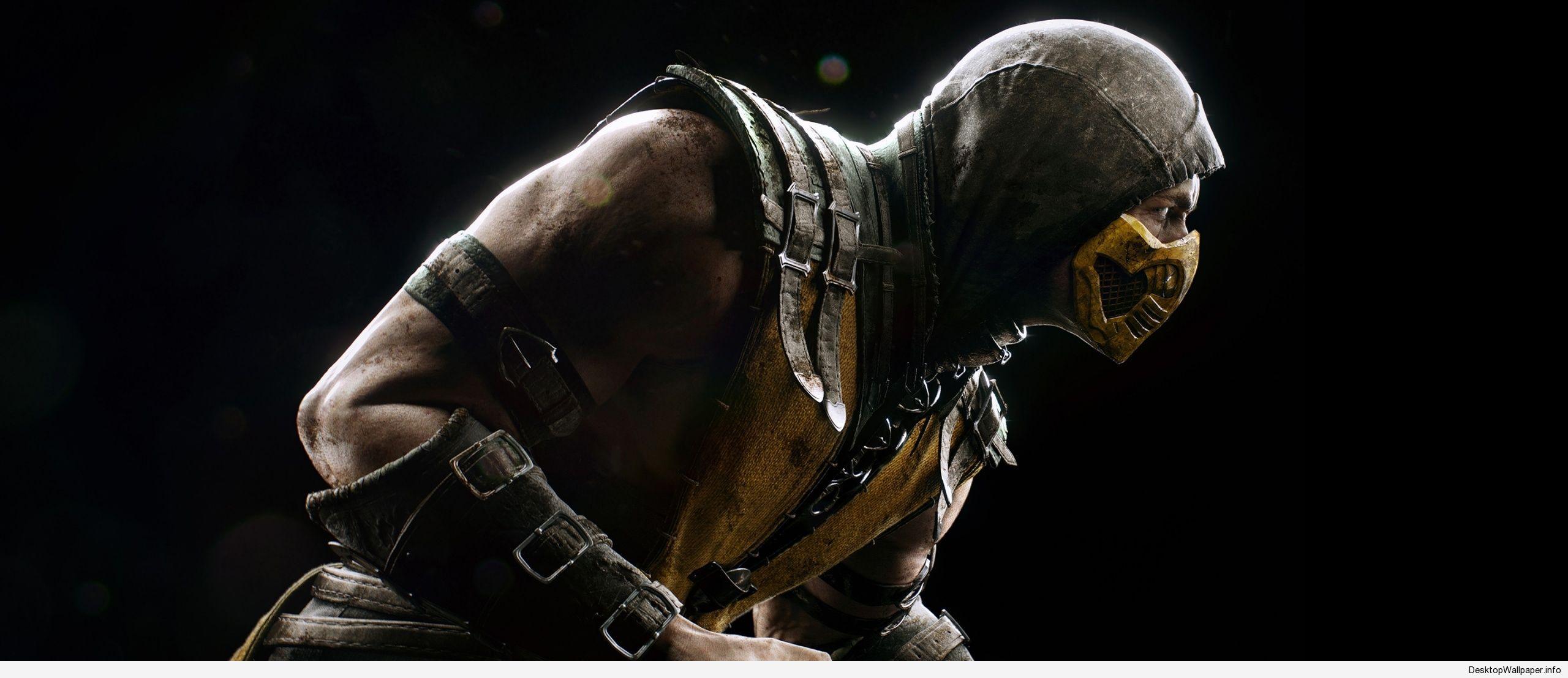 2560x1108 Wallpaper Gaming /2560x1080 Wallpaper Gaming 13001/ #Gaming, #Wa. Mortal Kombat X, Mortal Kombat, Mortal Kombat X Scorpion