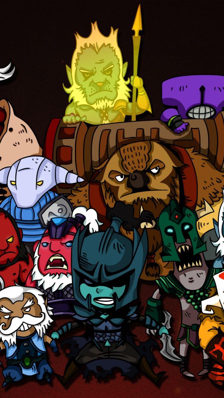 750x1334 Dota 2 Wallpaper for iPhone 6 and iPhone 6s