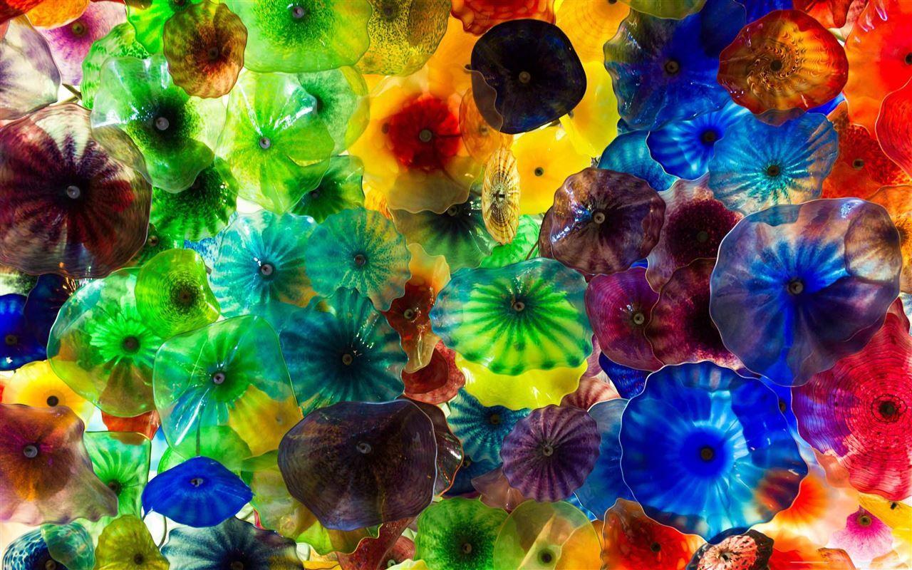 1280x800 Chihuly Glass Art MacBook Air Wallpaper Download