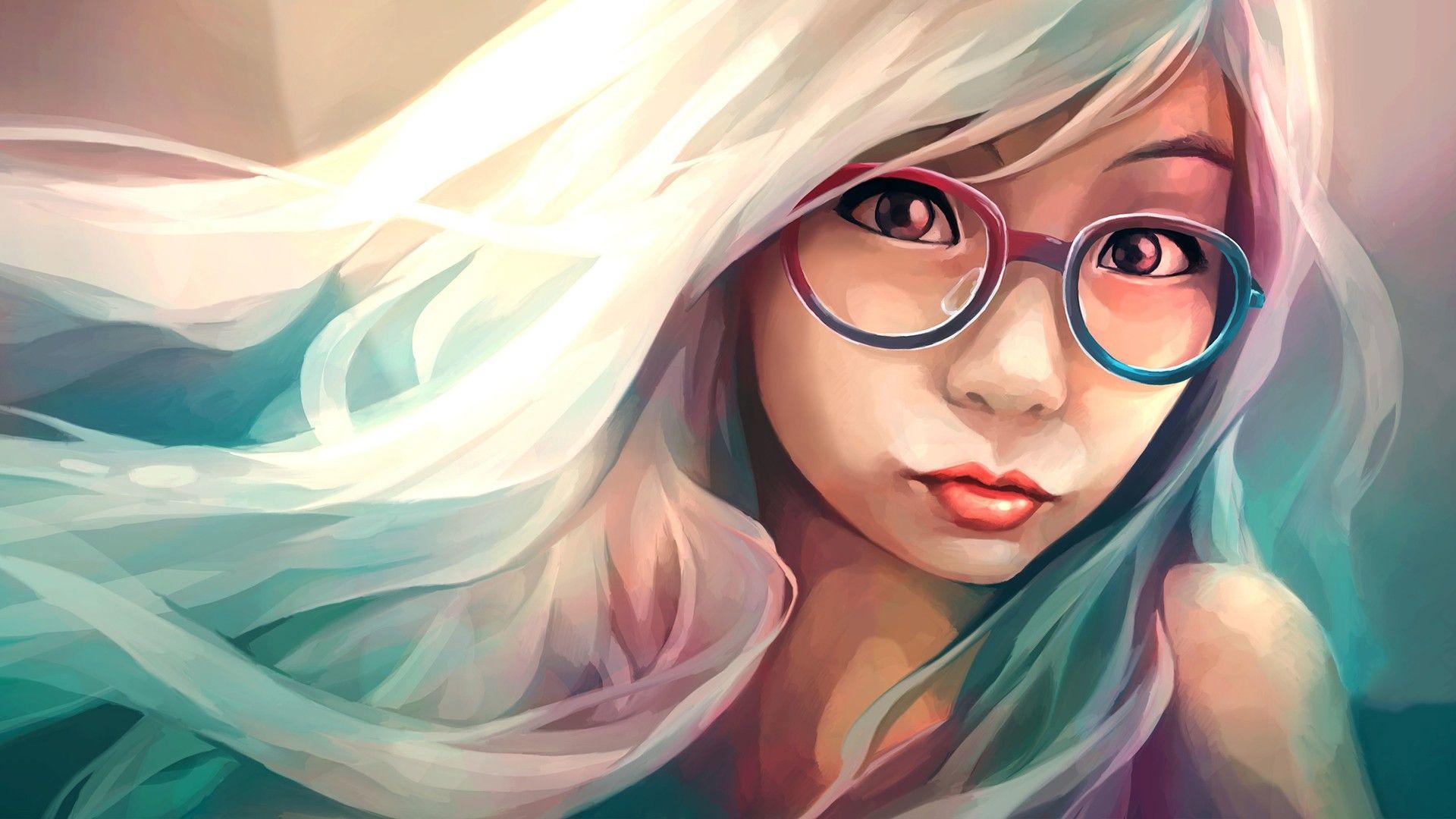 1920x1080 models, anime, 3D art wallpaper