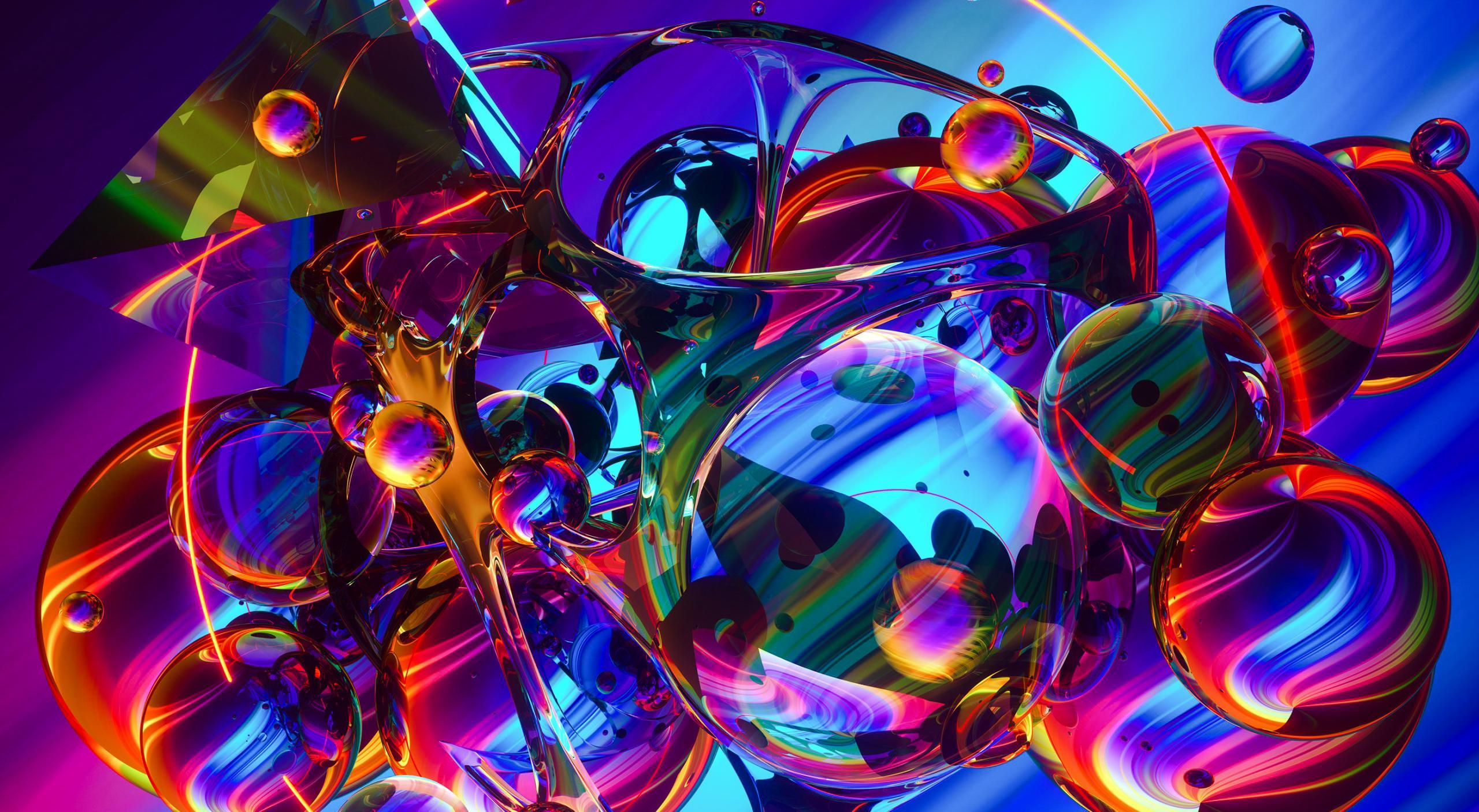 2560x1406 GLASS ART HD wallpaper