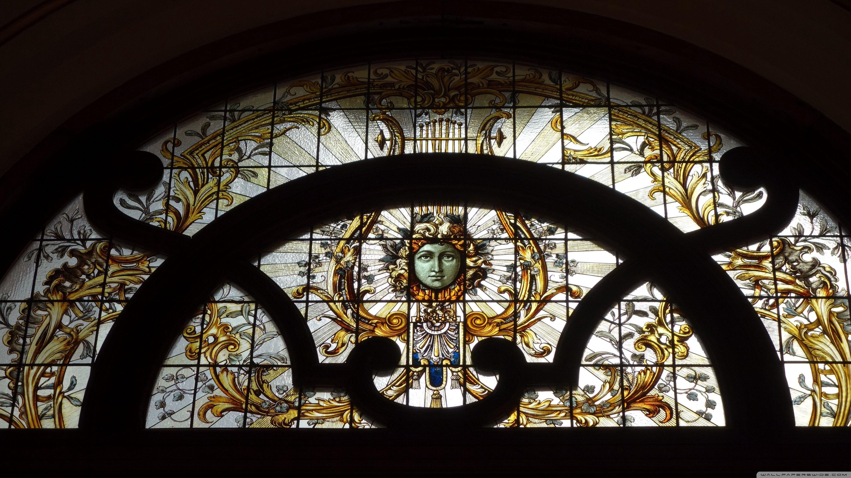 3554x1999 Stained Glass Art Ultra HD Desktop Background Wallpaper for 4K UHD TV : Widescreen & UltraWide Desktop & Laptop