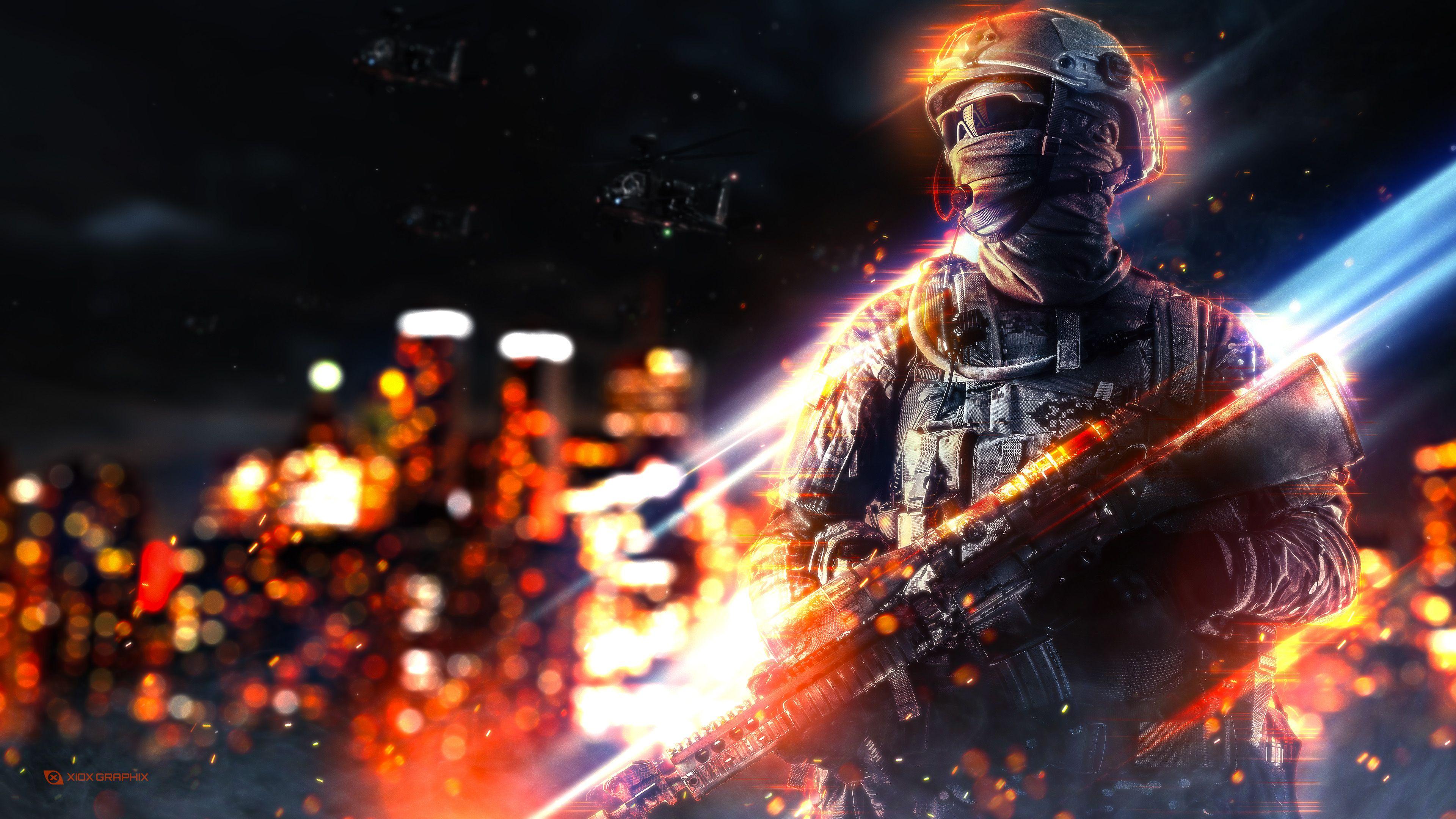 3840x2160 Battlefield 6 4K Wallpaper, Fan Art, Concept Art, Games