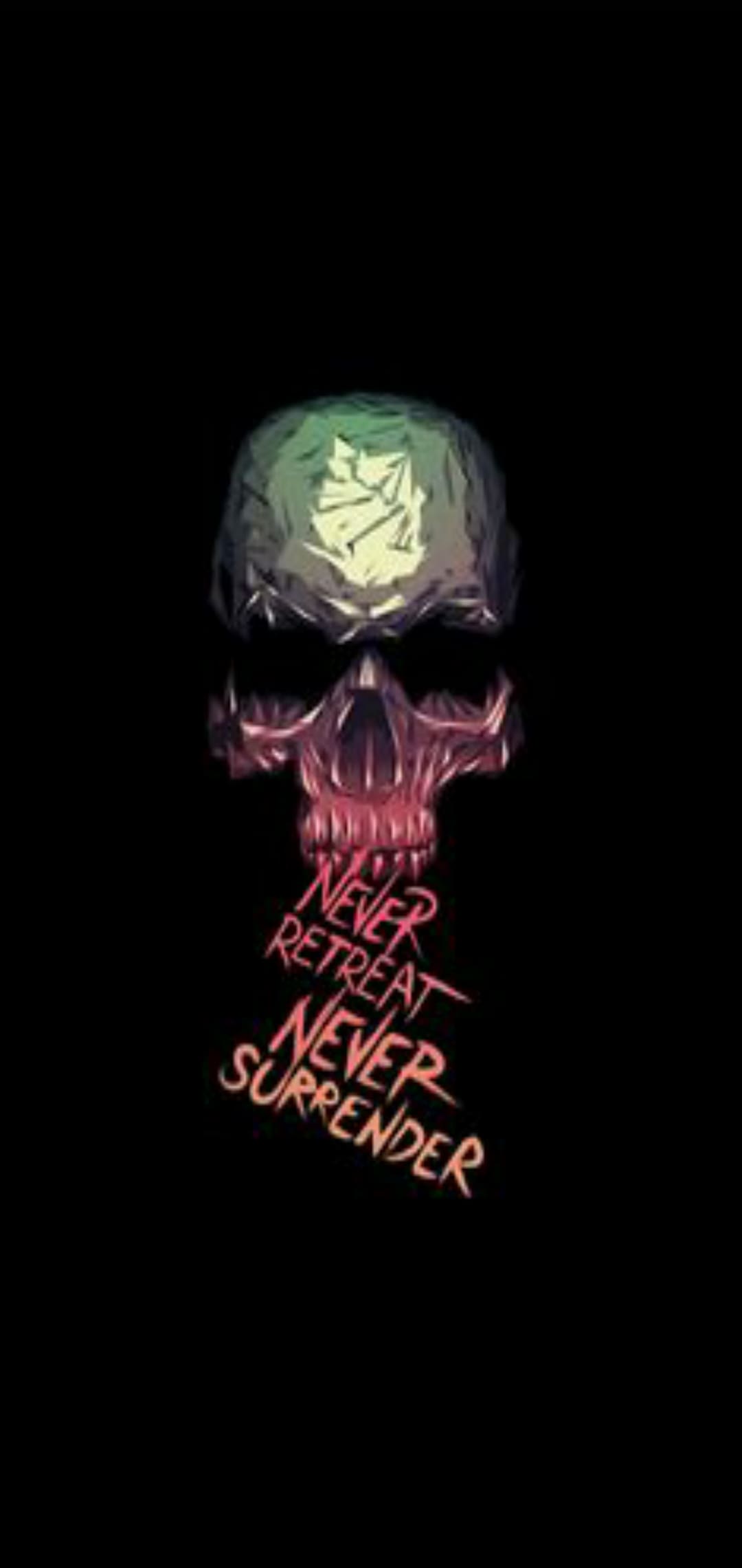 1080x2280 Skull Wallpaper -k Background Download