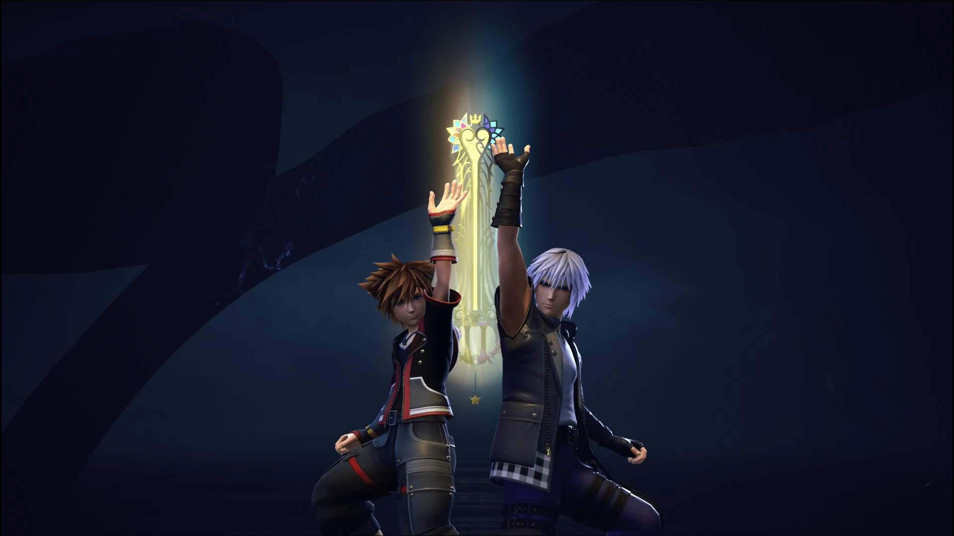 1920x1080 KH3] [SPOILER] I made a Wallpaper out of one of my favorite moments in the game!