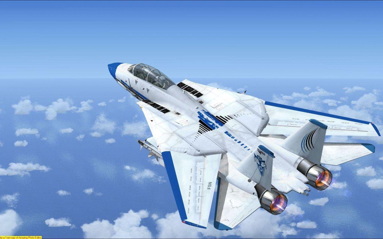 1280x800 F 14 Tomcat Fsx HD Desktop Wallpaper : Widescreen : High Definition