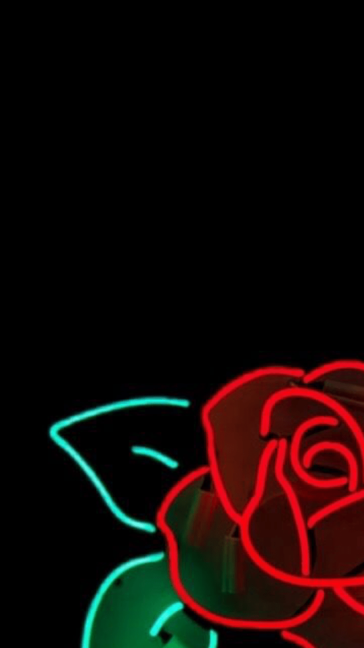 750x1334 Rose Neon Sign