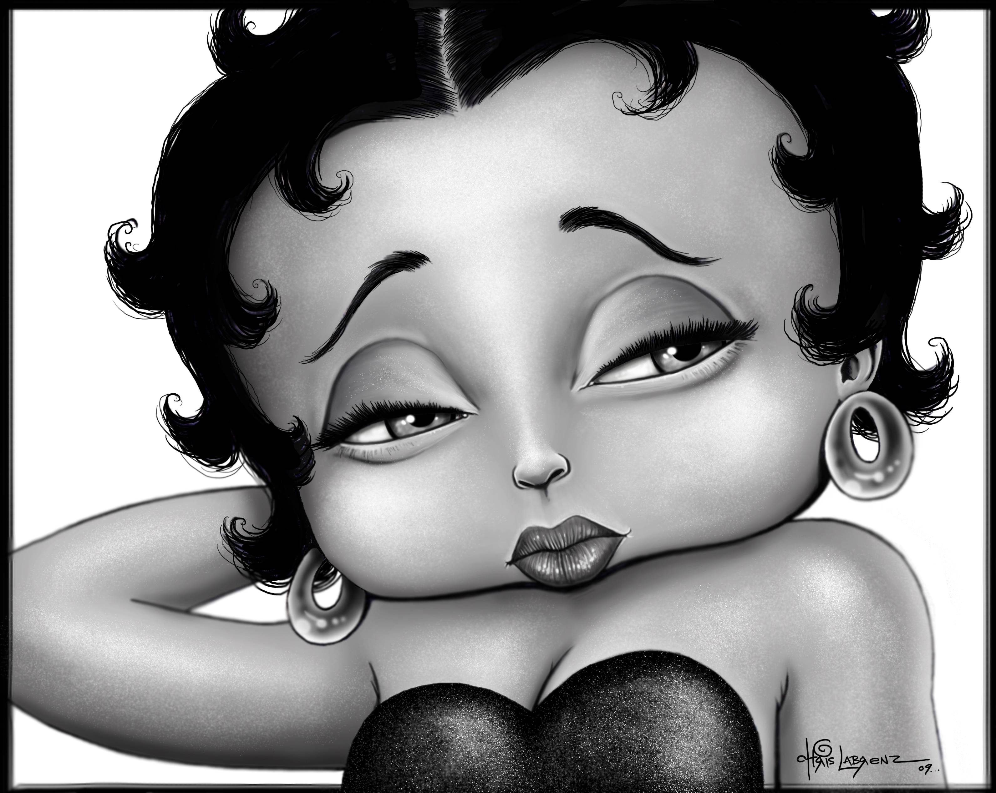 Black Betty Boop Wallpapers - Top Free Black Betty Boop Backgrounds -  WallpaperAccess