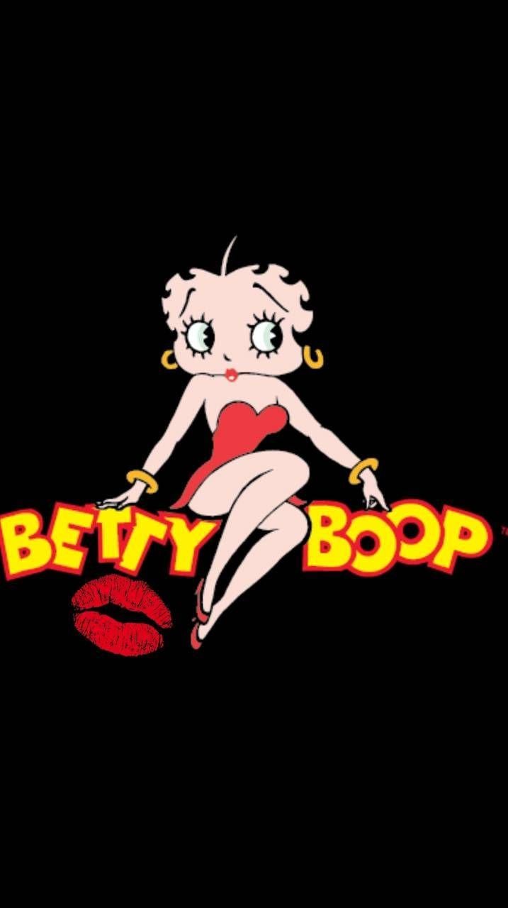 black betty boop poster