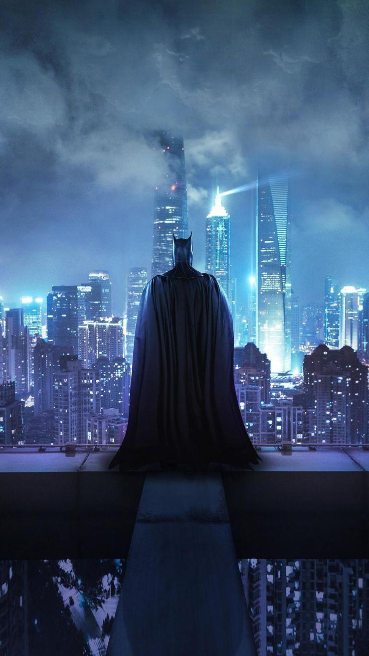 736x1308 Batman Gotham City Wallpaper Wallpaper for PC and Mobile #Cities wallpap. #wallpape. Batman plakat, Batman, Superhelden