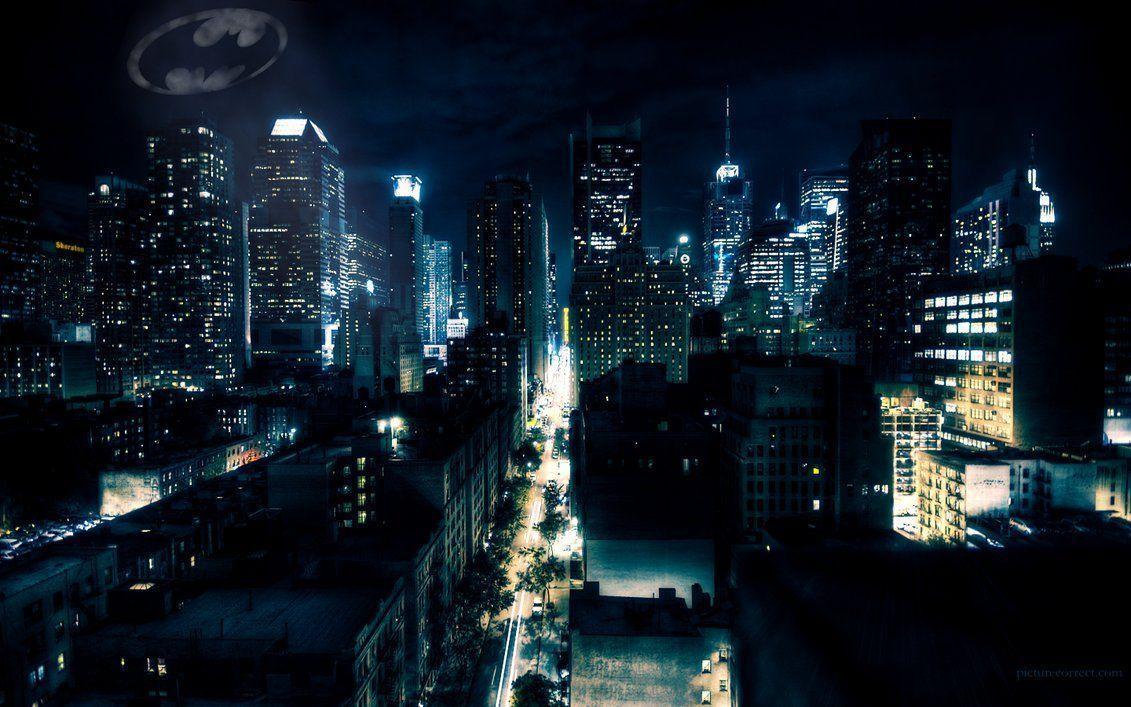 1131x707 Gotham City Background