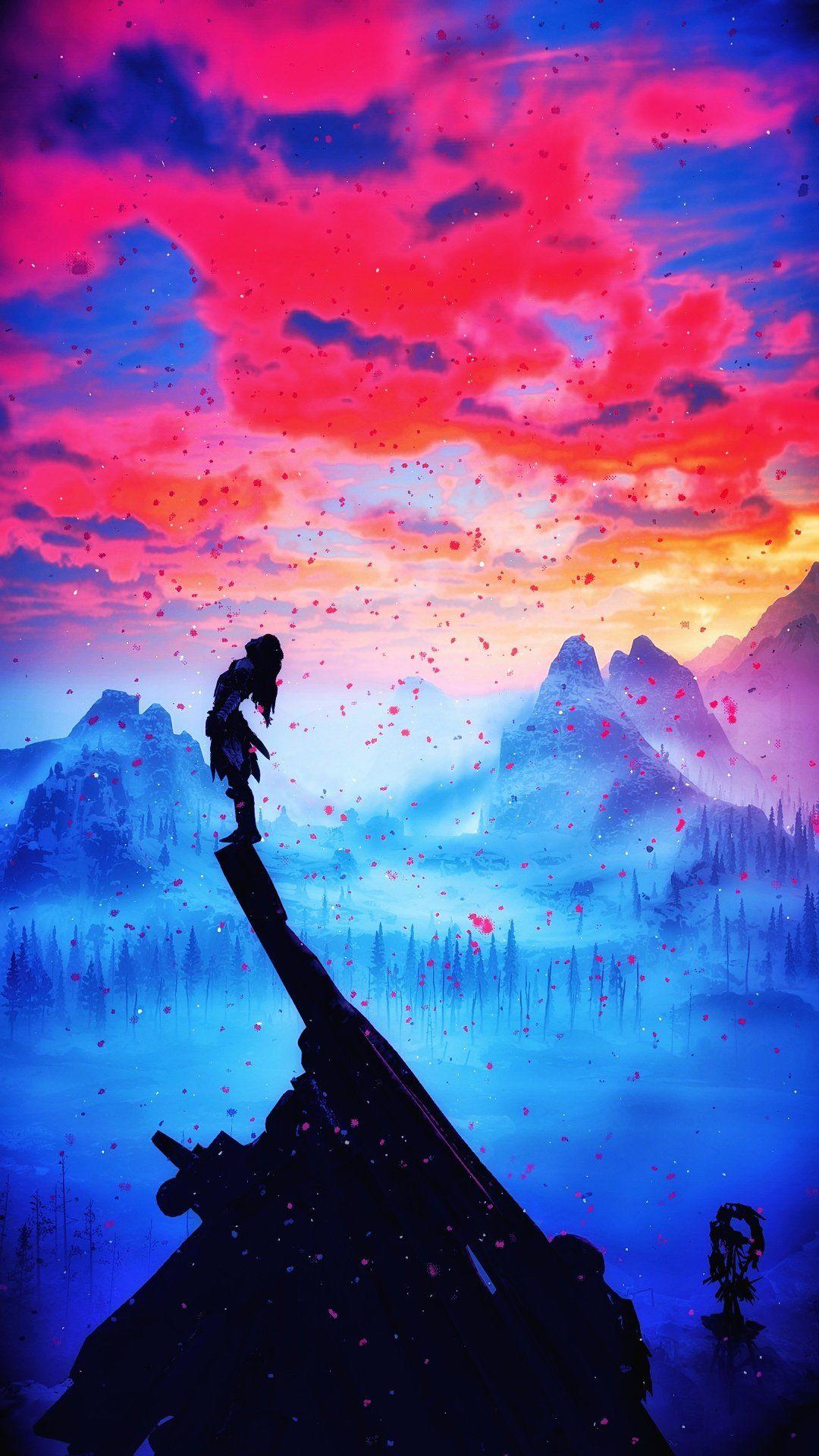 1080x1920 Aloy from Horizon zero dawn wallpaper