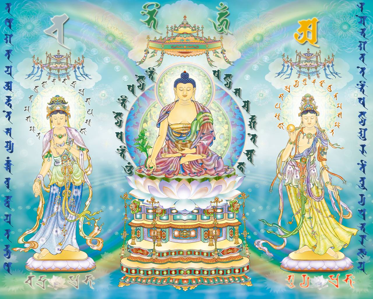 1280x1024 7Q1HV4U Tibetan Buddhist Wallpaper 1280x1024