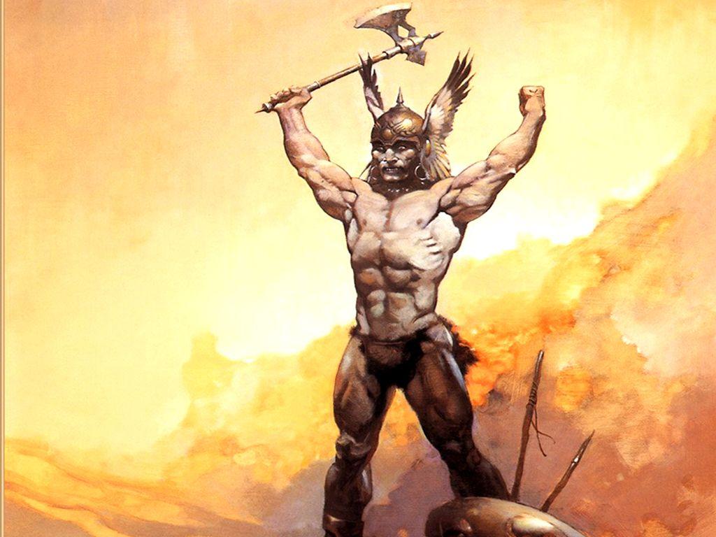 1024x768 High Definition New Wallpaper: Frank Frazetta Wallpaper