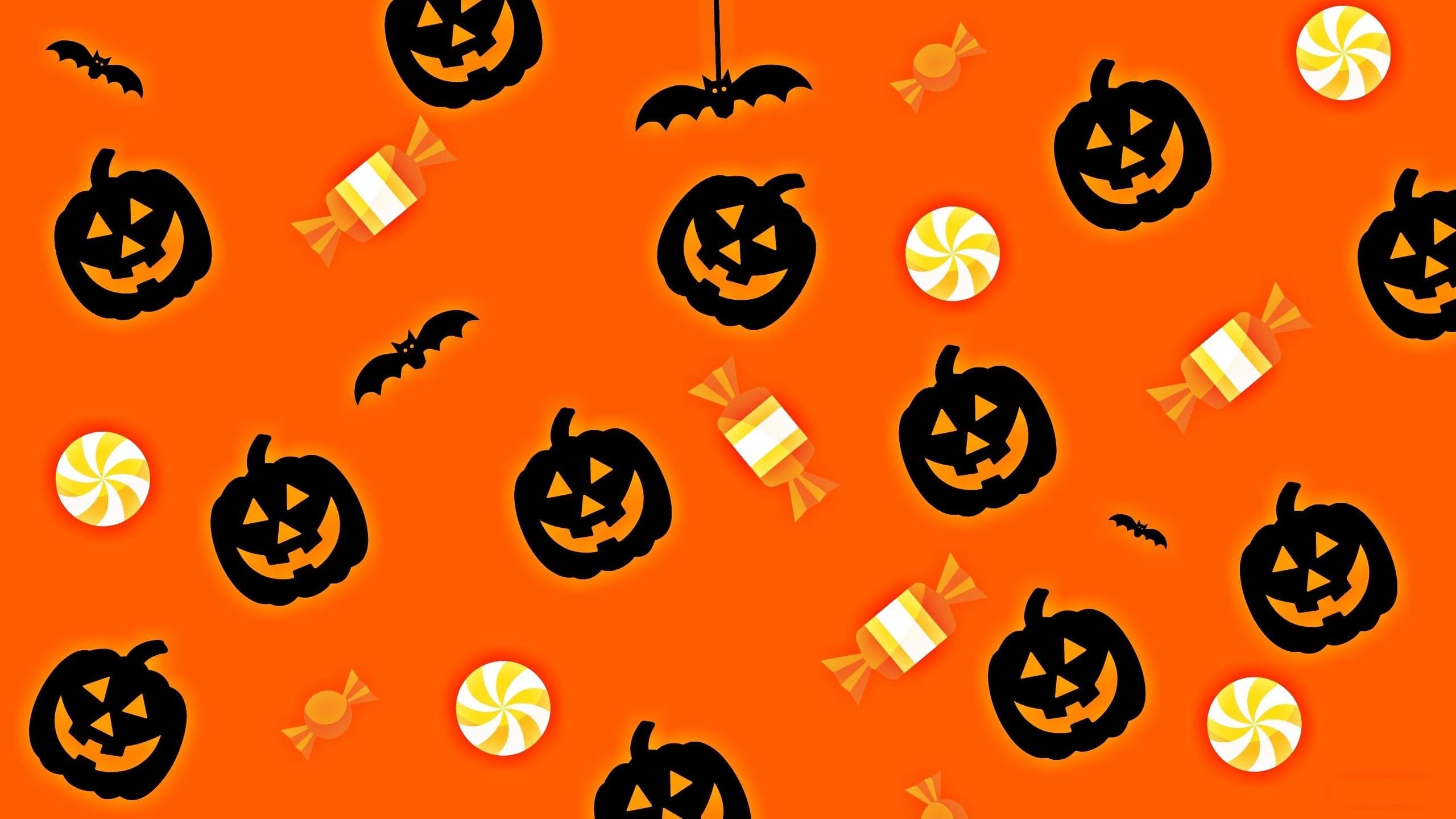 2560x1440 Halloween Desktop Wallpaper Free HD Wallpaper