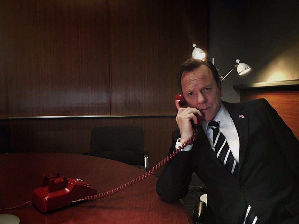 1024x768 Kiefer Sutherland ar Twitter: “I want to thank the cast, the crew and the fans of Designated Survivor for their incredible support. It's been an honor and a pleasure. Enjoy tonight and
