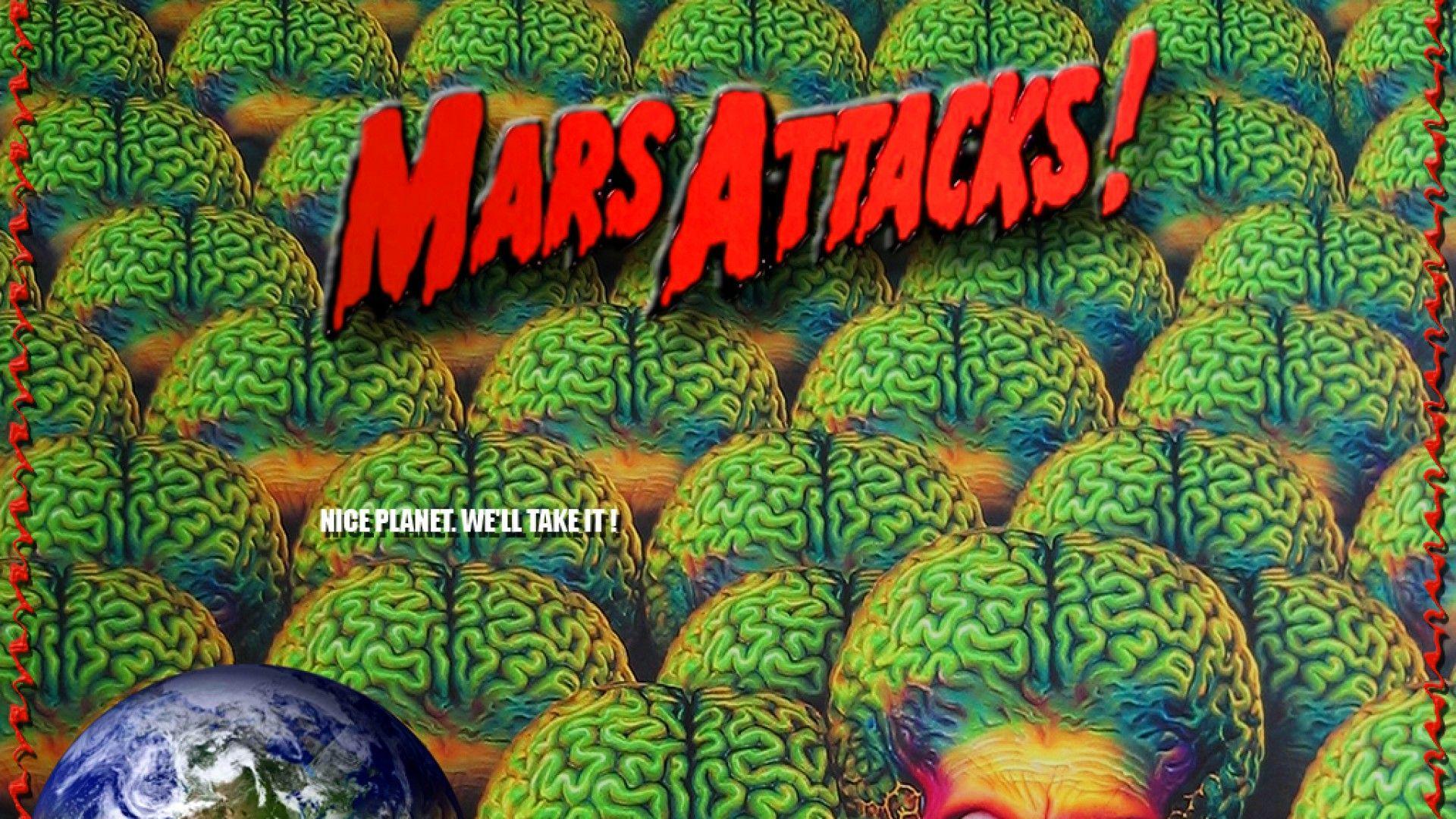 Mars Attack Wallpapers - Top Free Mars Attack Backgrounds - WallpaperAccess