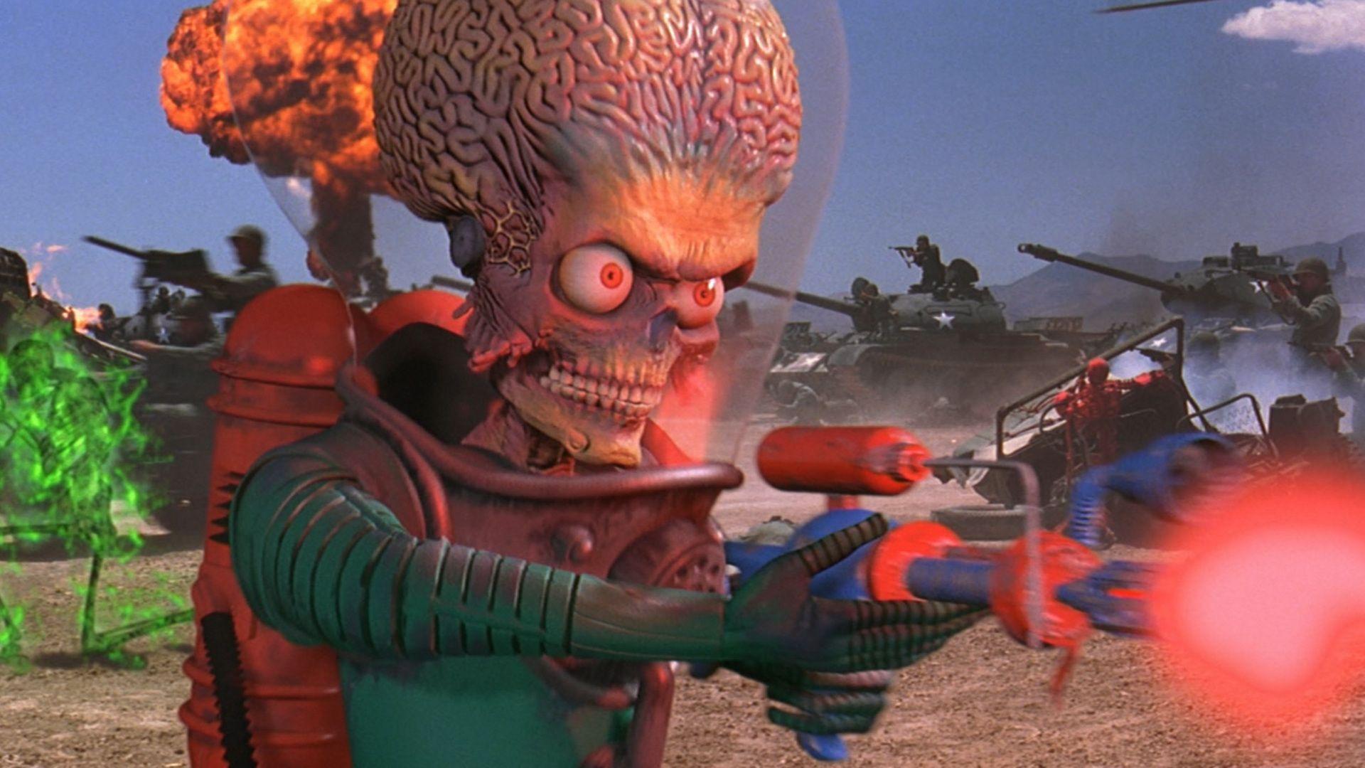 1920x1080 Mars Attacks! Is Still Equally Funny and Unsettling 20 Years Later. Consequence of Sound