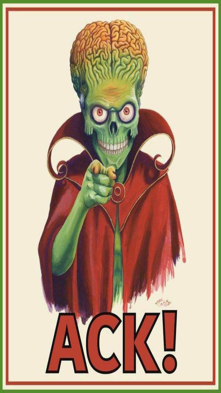 720x1280 Mars attacks alien wallpaper by .