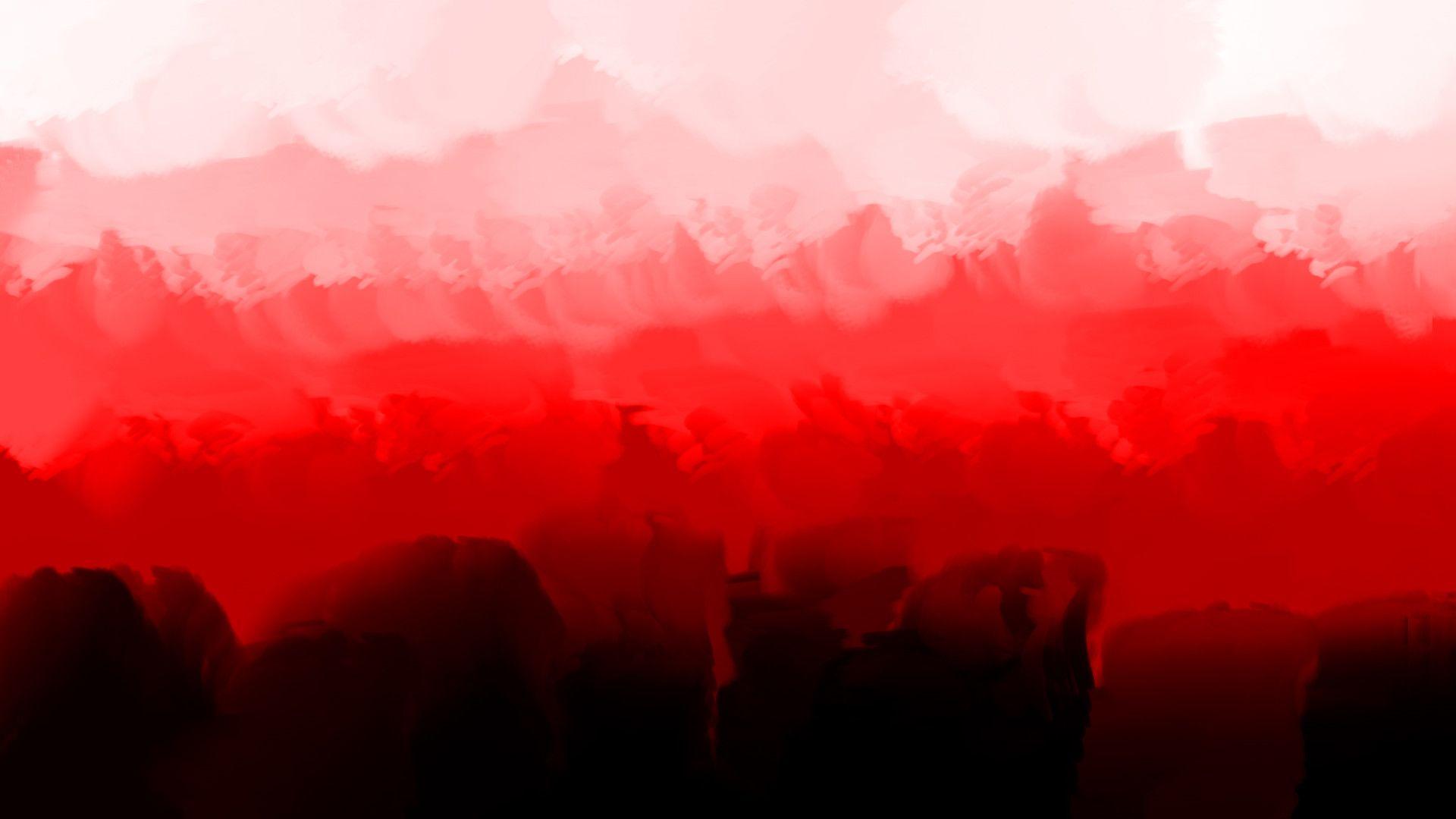 1920x1080 Red White Black Background