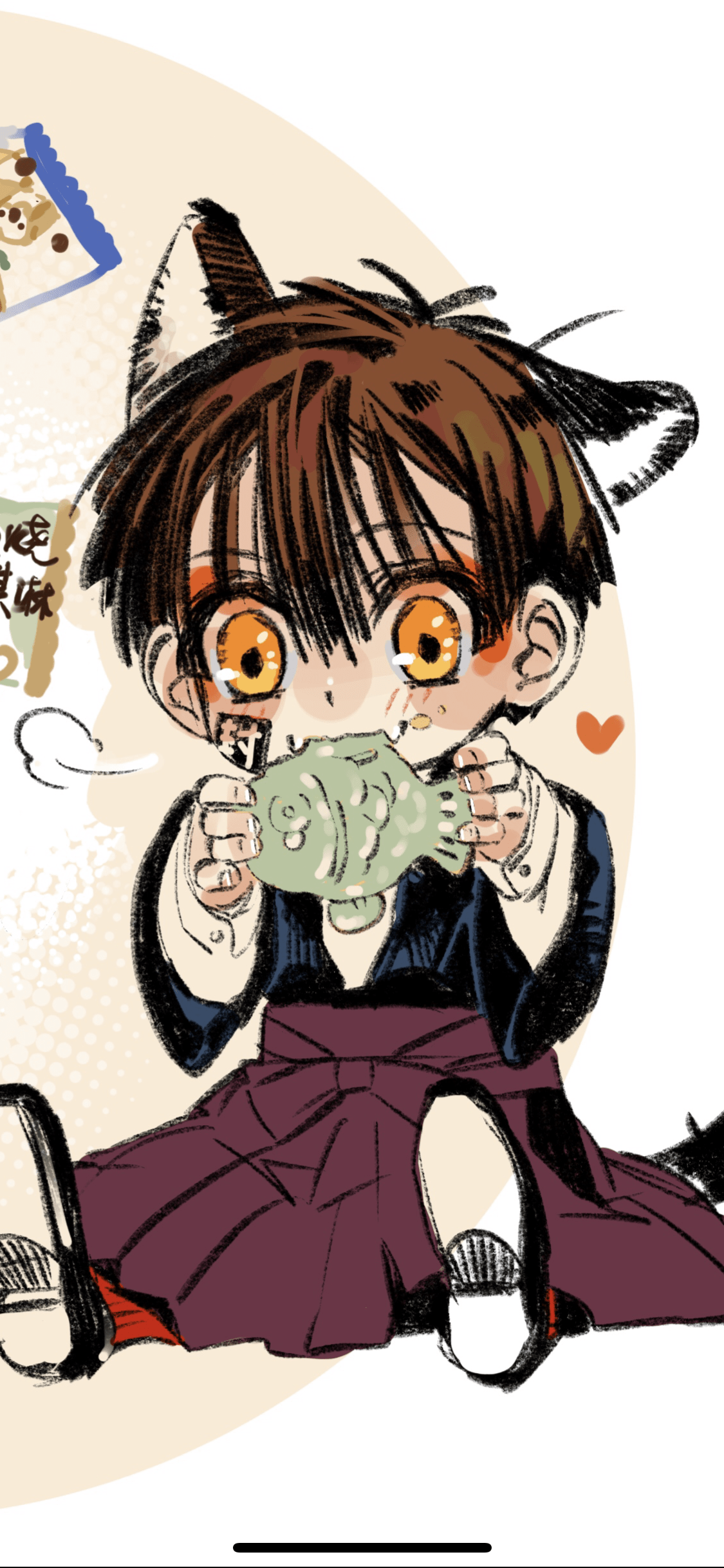 1125x2436 Yugi Tsukasa Shounen Hanako Kun Wallpaper Anime Image Board