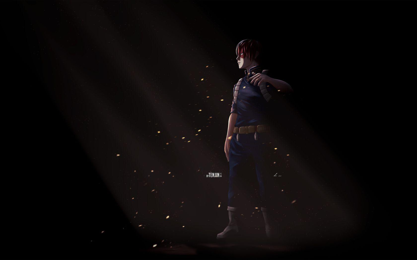 1680x1050 Shouto Todoroki My Hero Academia 4k Art 1680x1050 Resolution HD 4k Wallpaper, Image, Background, Photo and Picture