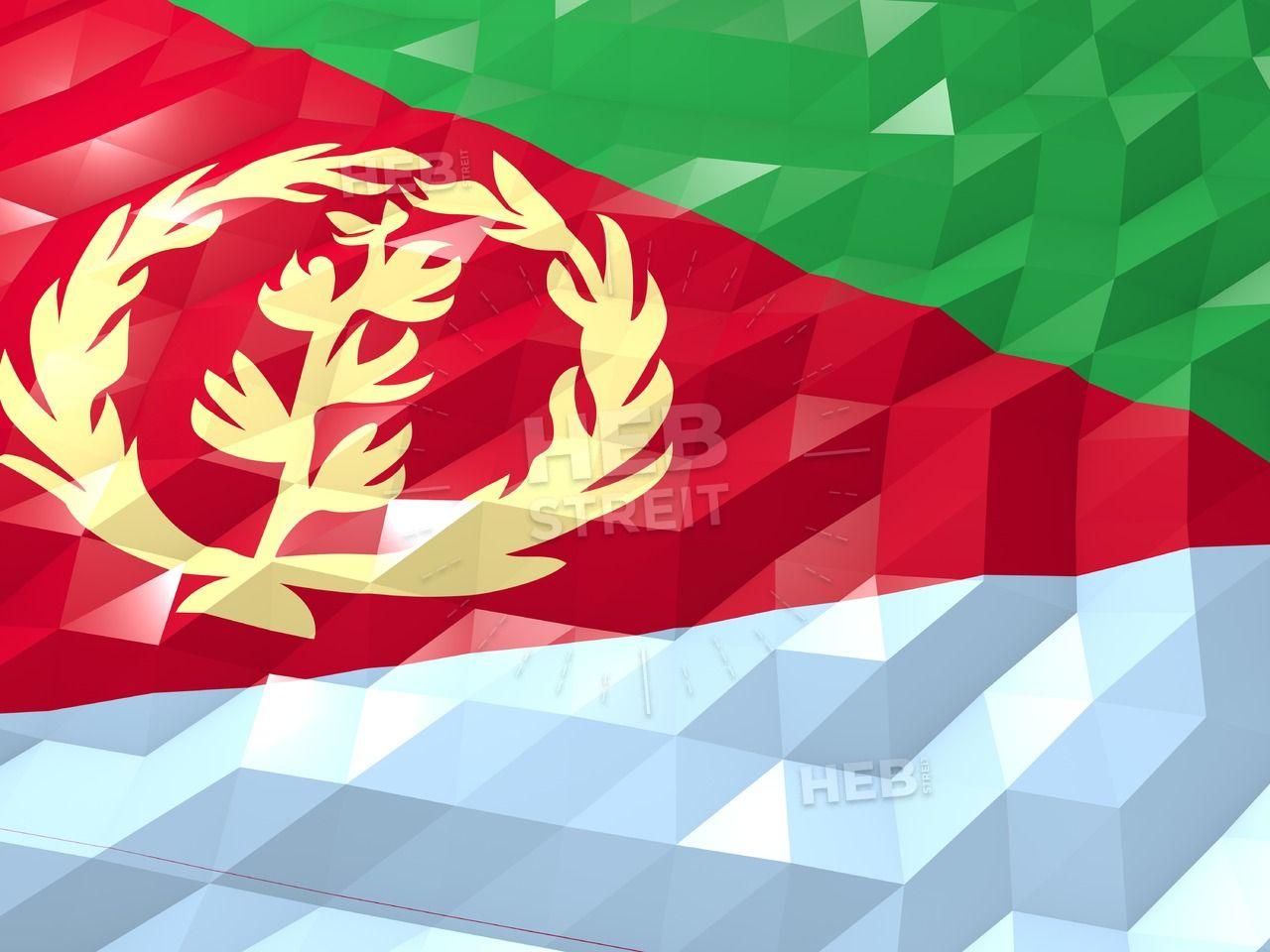 1280x960 Flag of Eritrea 3D Wallpaper Illustration. HEBSTREITS Sketches. Flag art, Illustration, 3D wallpaper