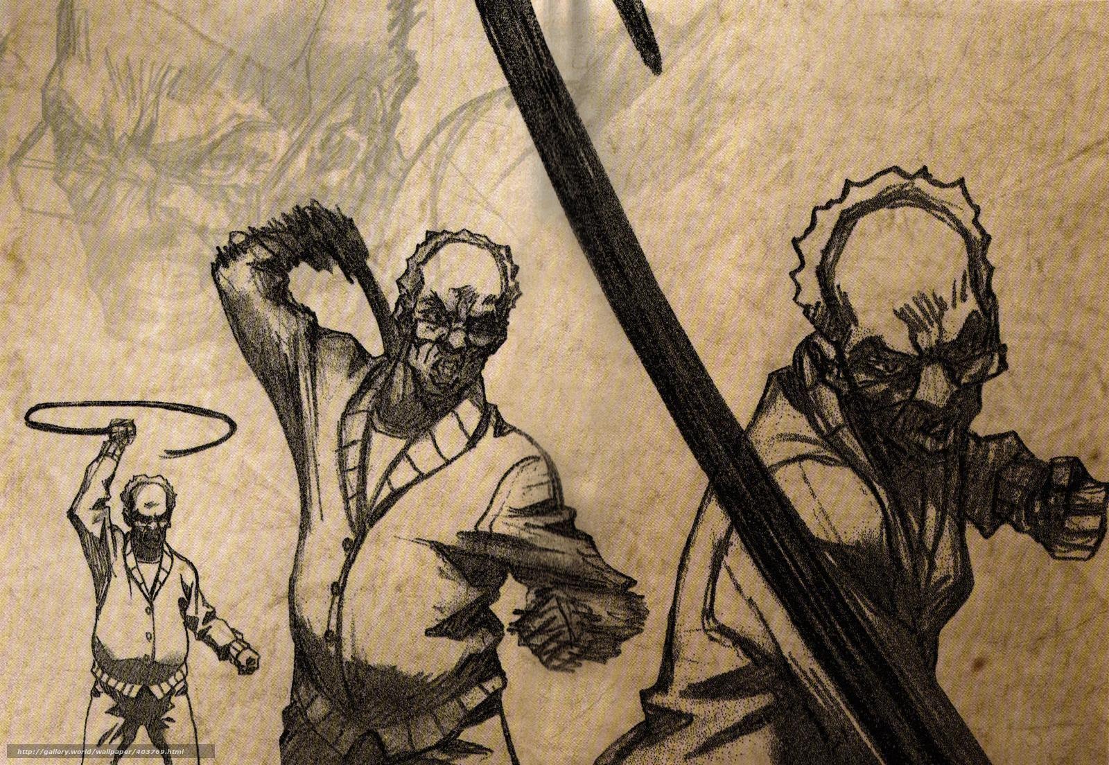 1600x1104 Download wallpaper Ghetto, GRANDFATHER, sword, Art free desktop wallpaper in the resolution 3123x2155