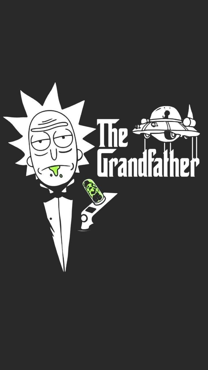 720x1280 Rick Sanchez / The Grandfather》. Tatuagem de rick e morty, Imagens de desenhos animados, Wallpaper engraçados