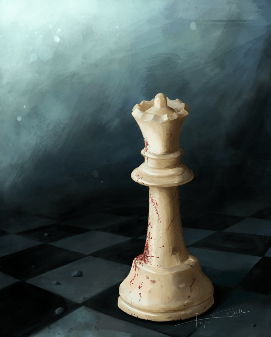 Wallpaper macro, horse, the game, chess, Board, figure, black background,  king for mobile and desktop, section разное, resolution 1920x1080 - download