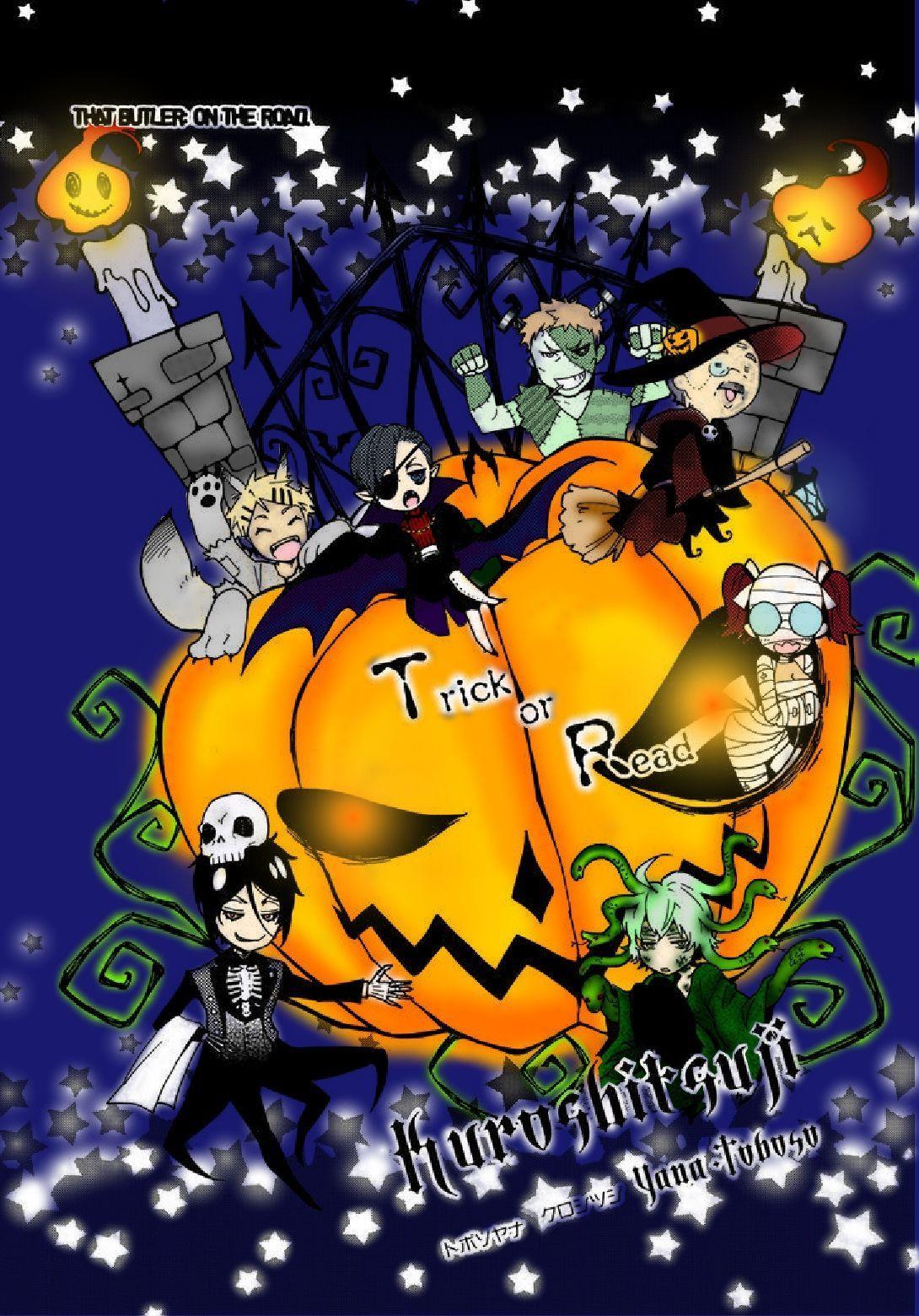 Black Butler Halloween Wallpapers Top Free Black Butler Halloween