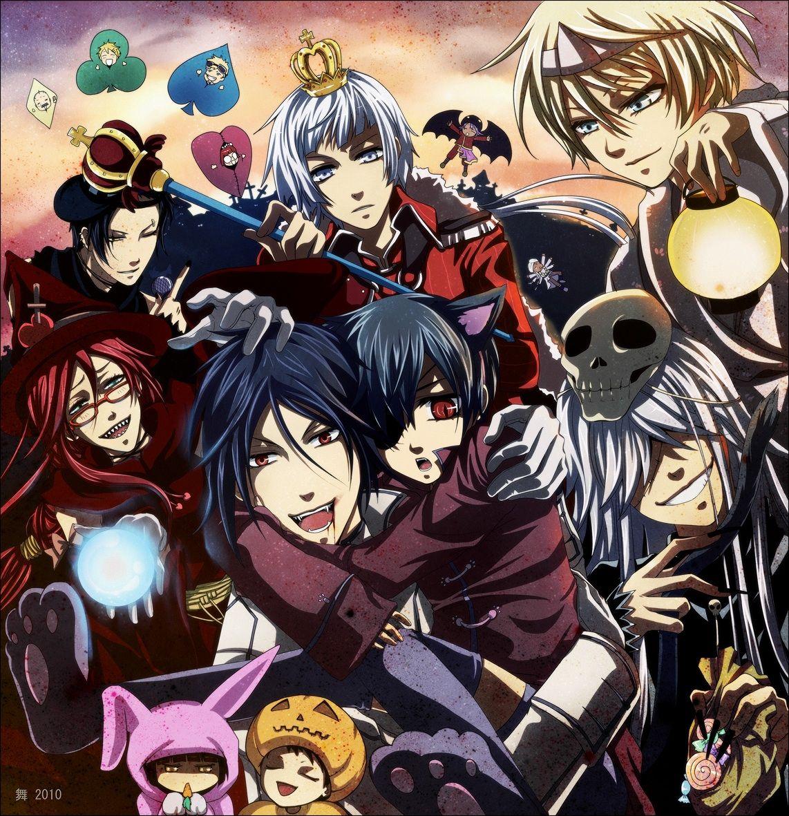 Black Butler Halloween Wallpapers Top Free Black Butler Halloween