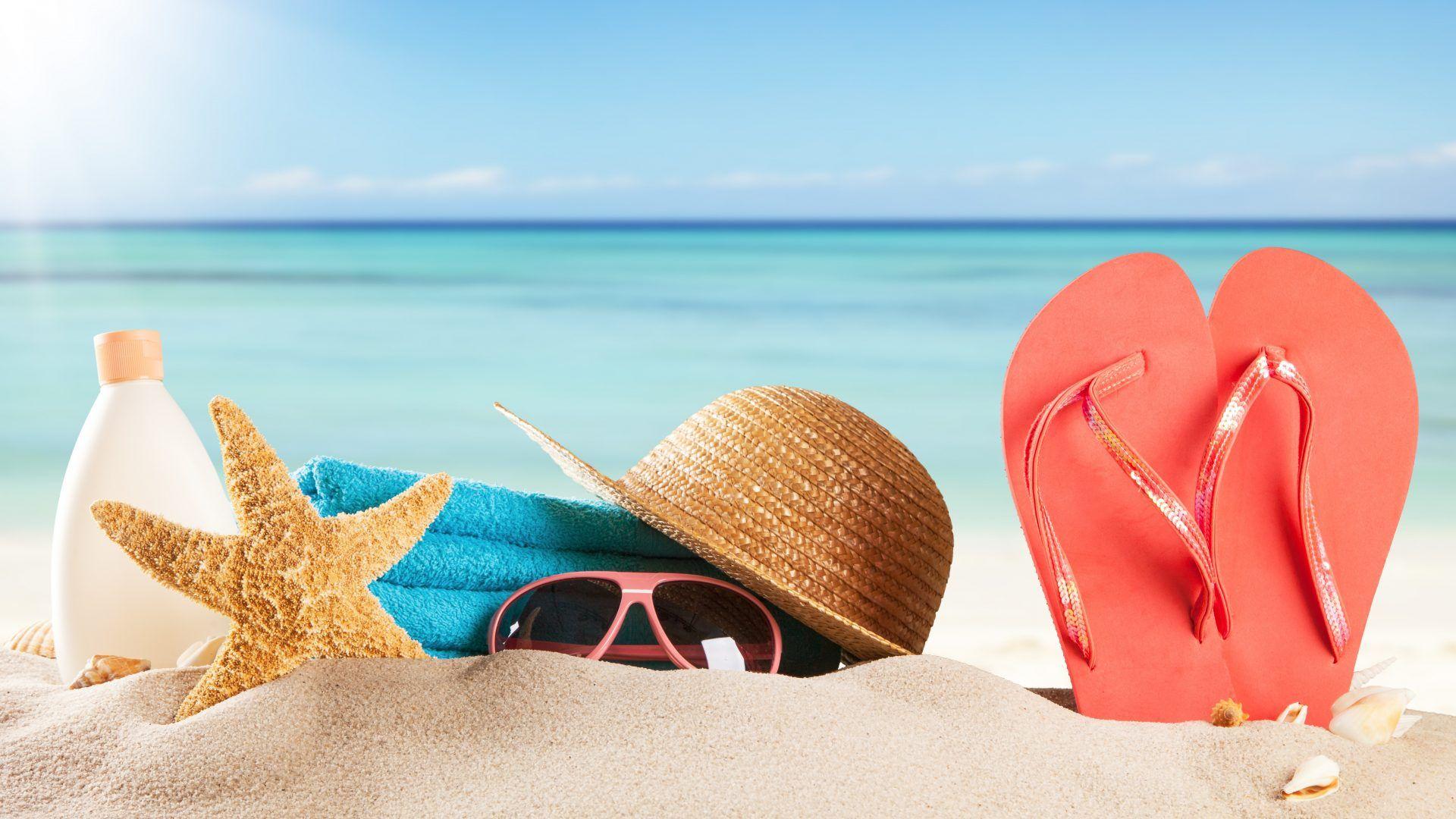 1920x1080 Accessories Tag wallpaper: Summer Beach Accessories Vacation
