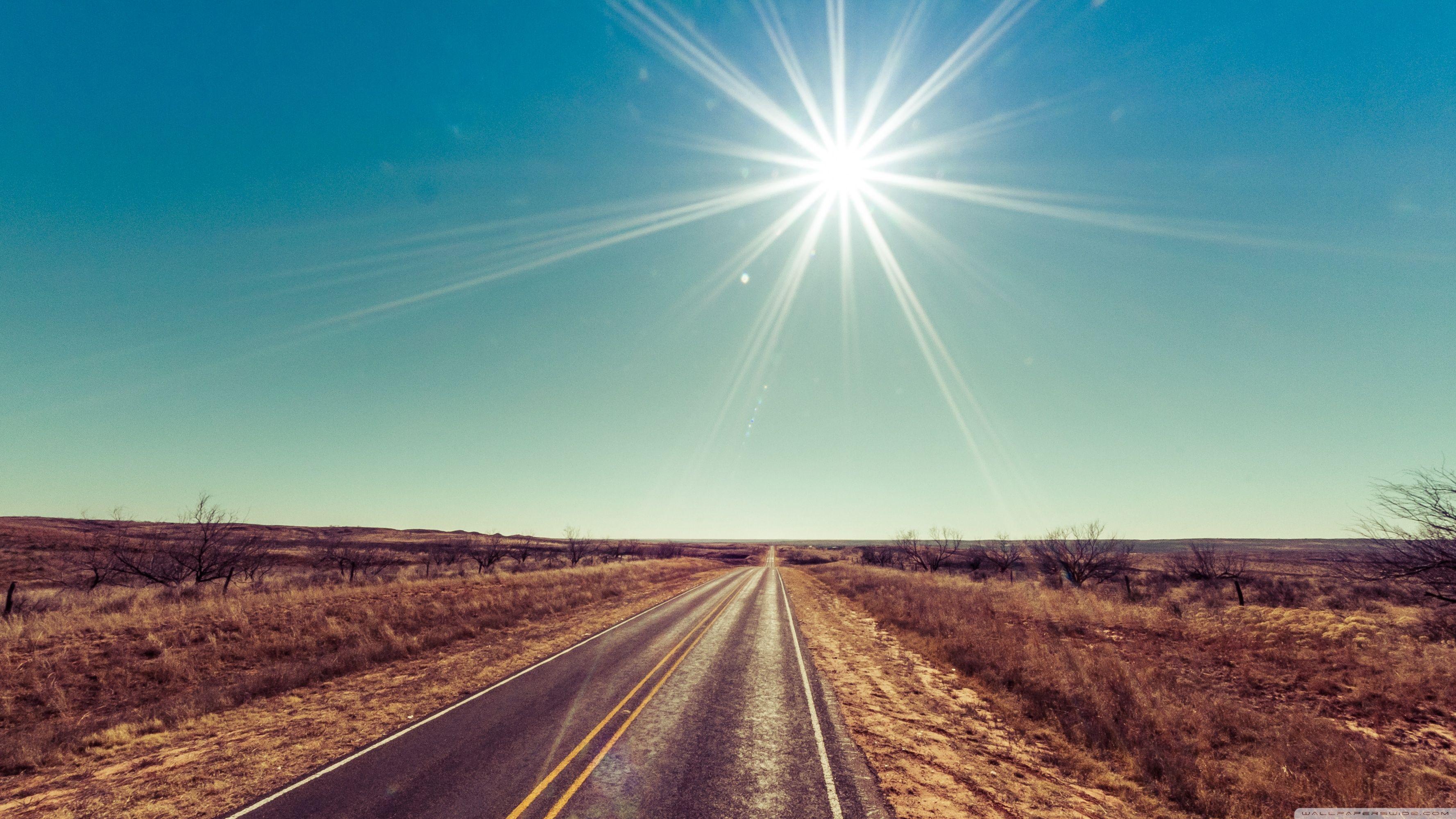 3554x1999 Road Landscape ❤ 4K HD Desktop Wallpaper for 4K Ultra HD TV • Wide