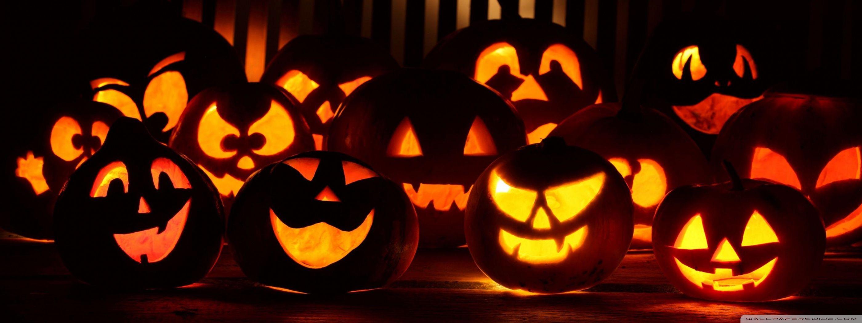 2800x1050 Halloween Wallpaper Dual Screen