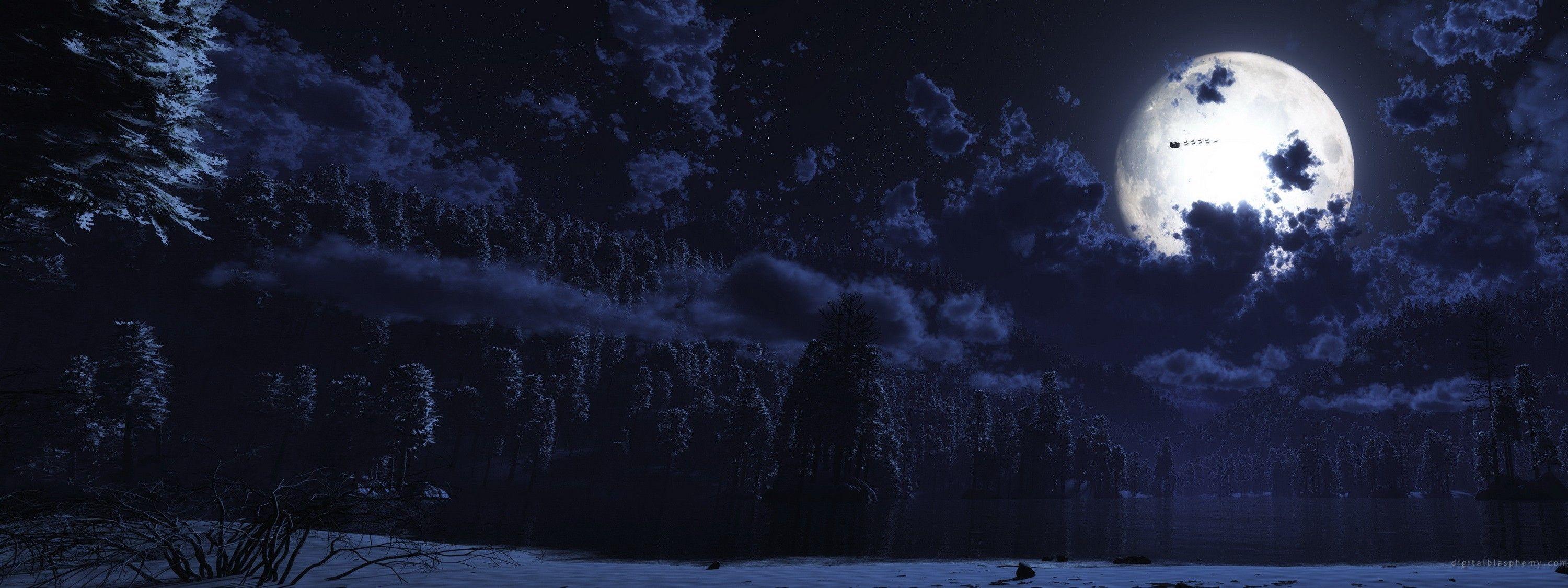 3000x1125 Portal Wallpaper Dual Monitors